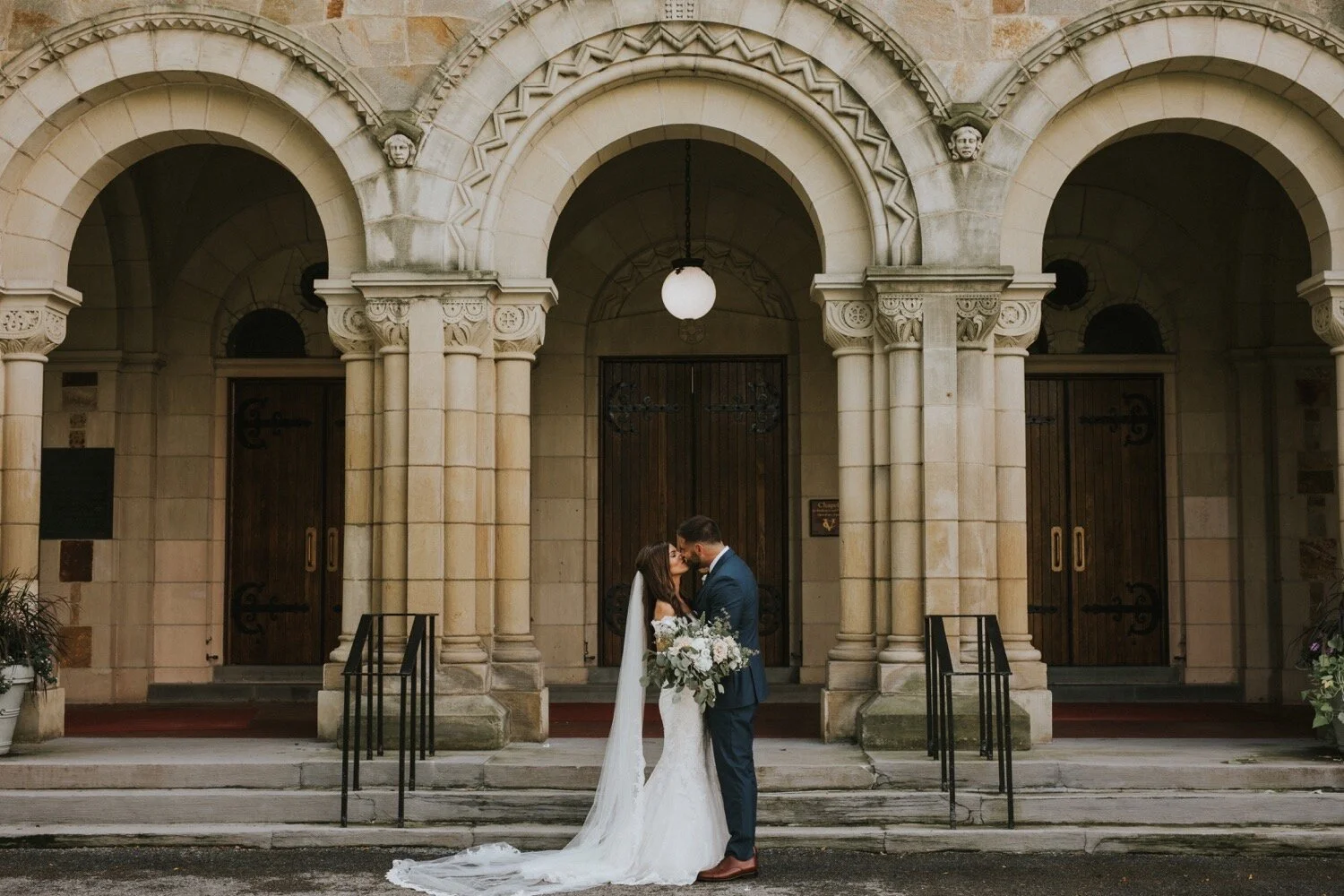 Hudson Valley Wedding Photographer, Brotherhood Winery, Brotherhood Winery Wedding, Justin Alexander Dress, Vassar College Chapel