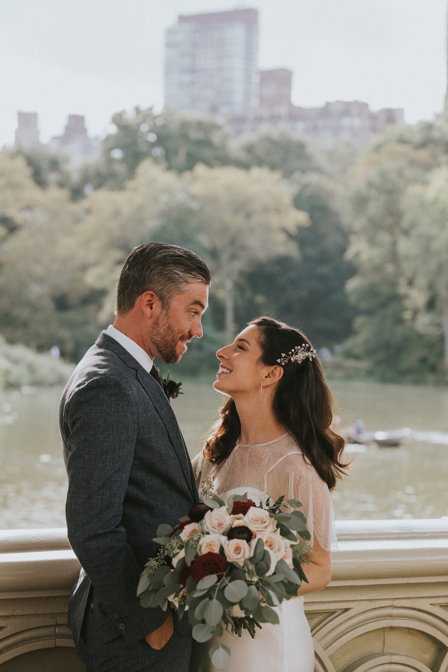 Central Park Wedding, Loeb Boathouse Wedding, Hudson Valley Wedding Photographer, New York City Wedding Photographer, Central Park Wedding Photographer