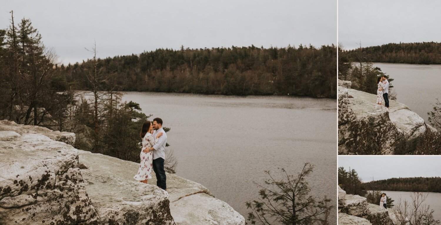 Hudson Valley Wedding Photographer, New York Wedding Photographer, Minnewaska State Park, Minnewaska State Park Engagement Session, Minnewaska, Awosting Falls