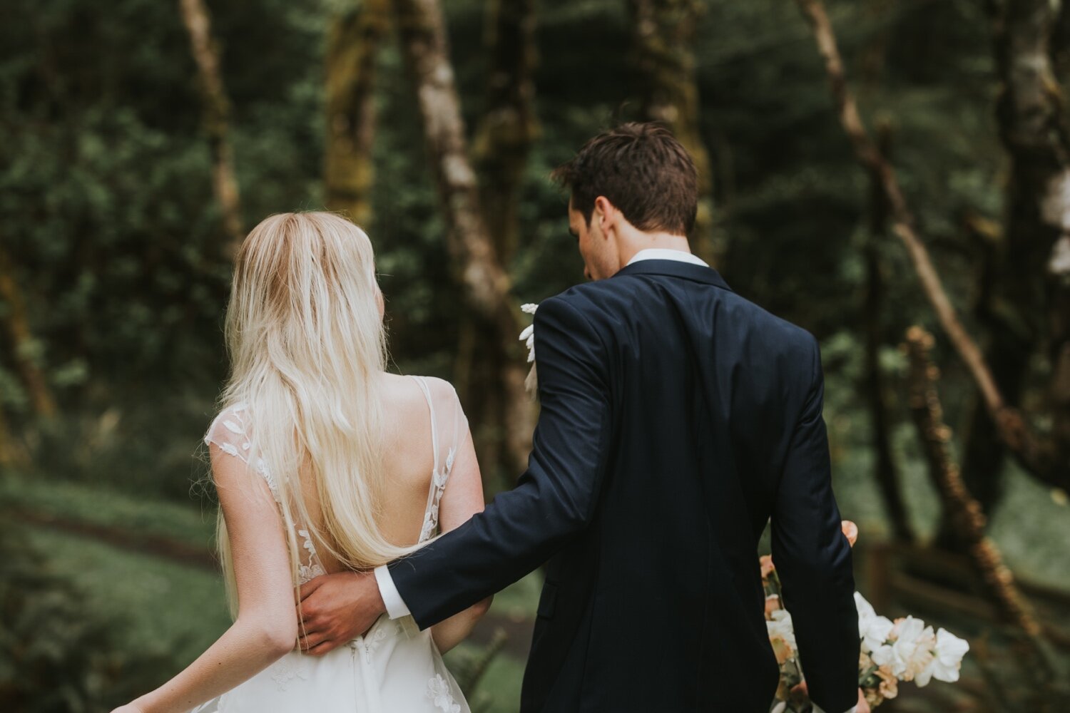 ecola state park, ecola state park wedding, cannon beach wedding, portland wedding photographer, oregon wedding photographer, ecola wedding photographer