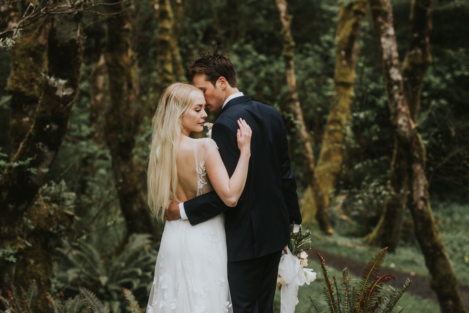 ecola state park, ecola state park wedding, cannon beach wedding, portland wedding photographer, oregon wedding photographer, ecola wedding photographer