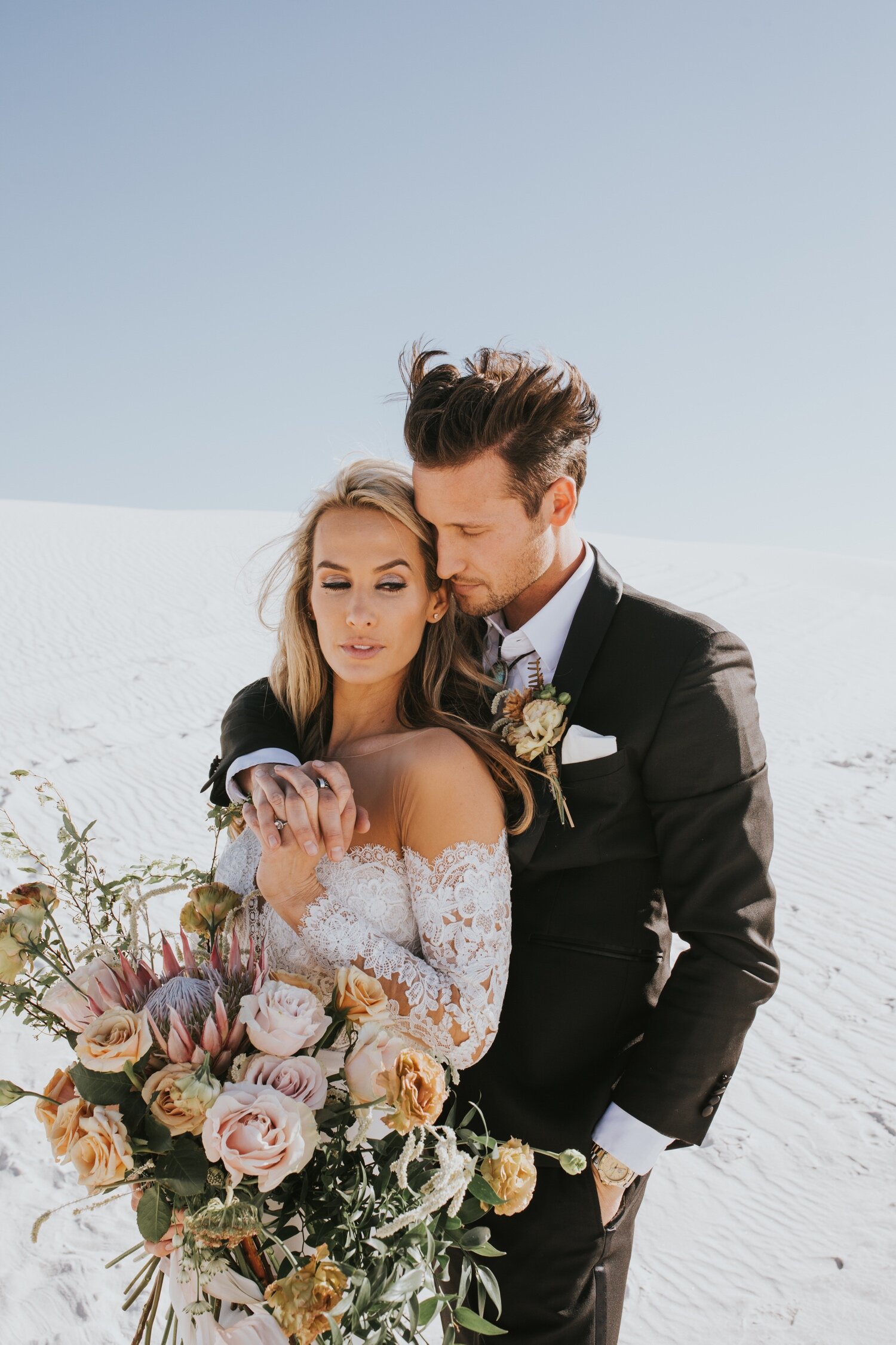 White Sands National Monument, New Mexico Wedding, White Sands Wedding, White Sands Elopement, Las Cruces Wedding Photographer