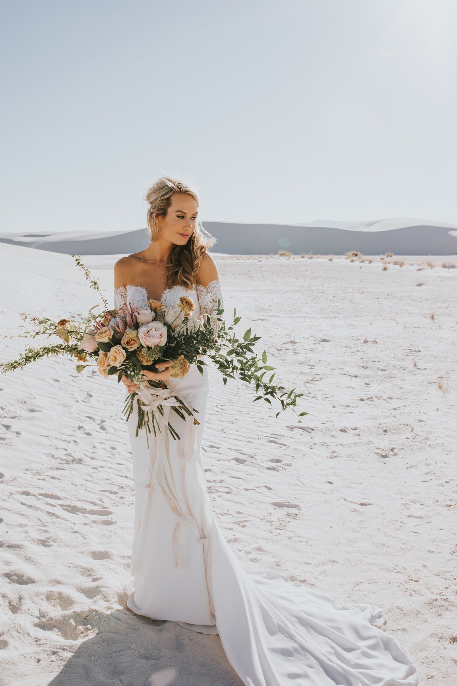 Chelsea and Cody , Elopement Inspiration at White Sands National ...
