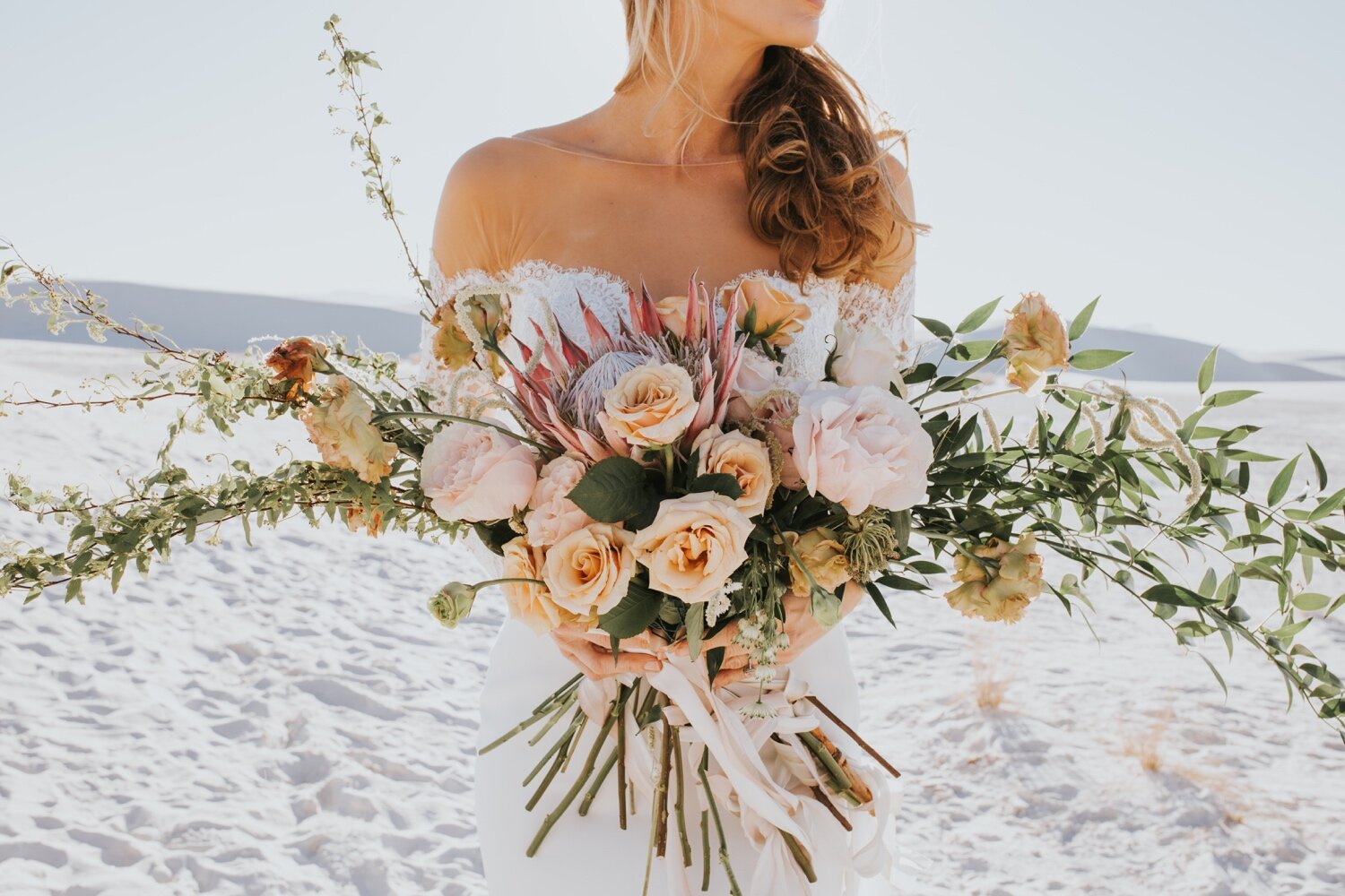 Chelsea and Cody , Elopement Inspiration at White Sands National ...