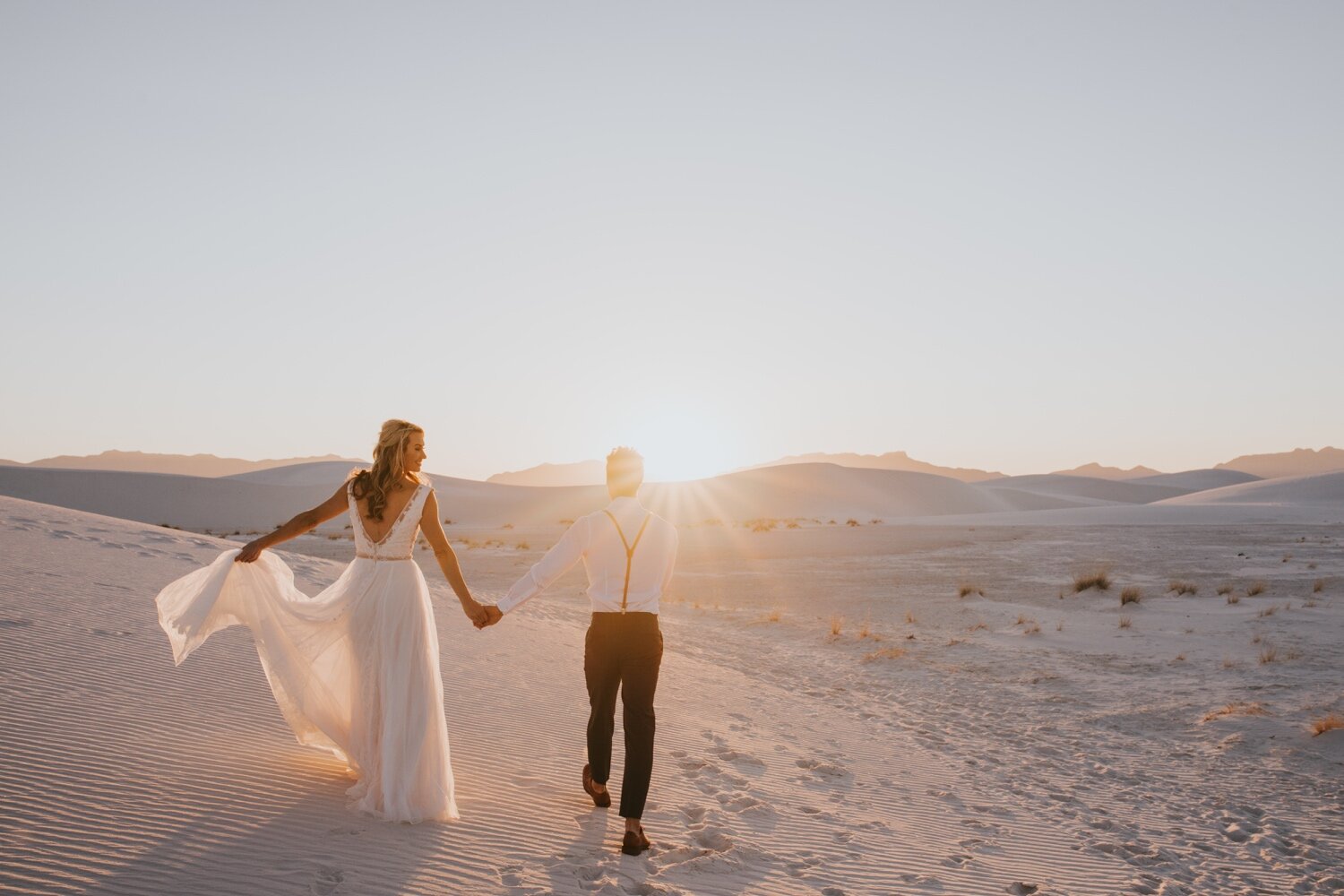 White Sands National Monument, New Mexico Wedding, White Sands Wedding, White Sands Elopement, Las Cruces Wedding Photographer