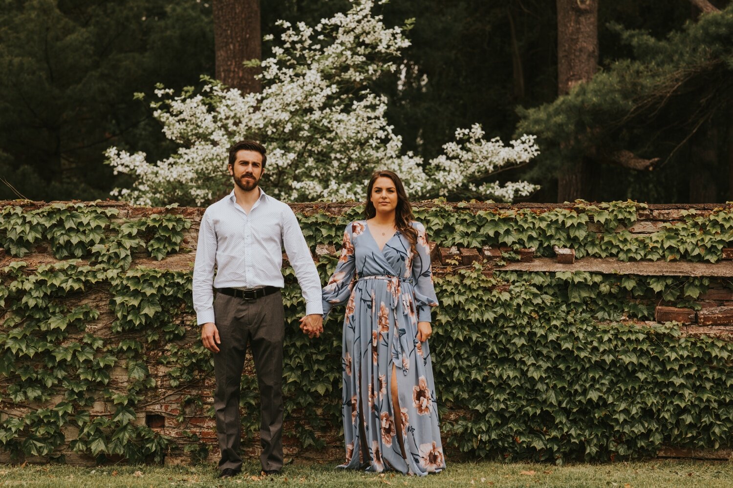 Hudson Valley Wedding Photographer, Vanderbilt Mansion, Vanderbilt Mansion State Historic Site, Hudson Valley Engagement Session, New York Engagement Photos