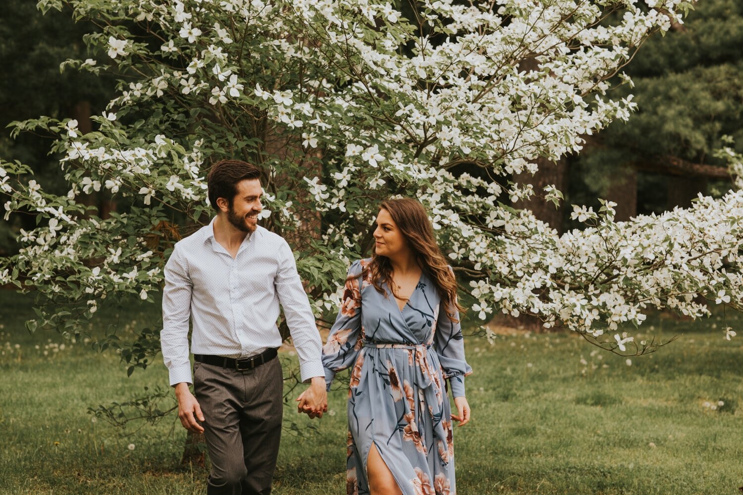 Hudson Valley Wedding Photographer, Vanderbilt Mansion, Vanderbilt Mansion State Historic Site, Hudson Valley Engagement Session, New York Engagement Photos