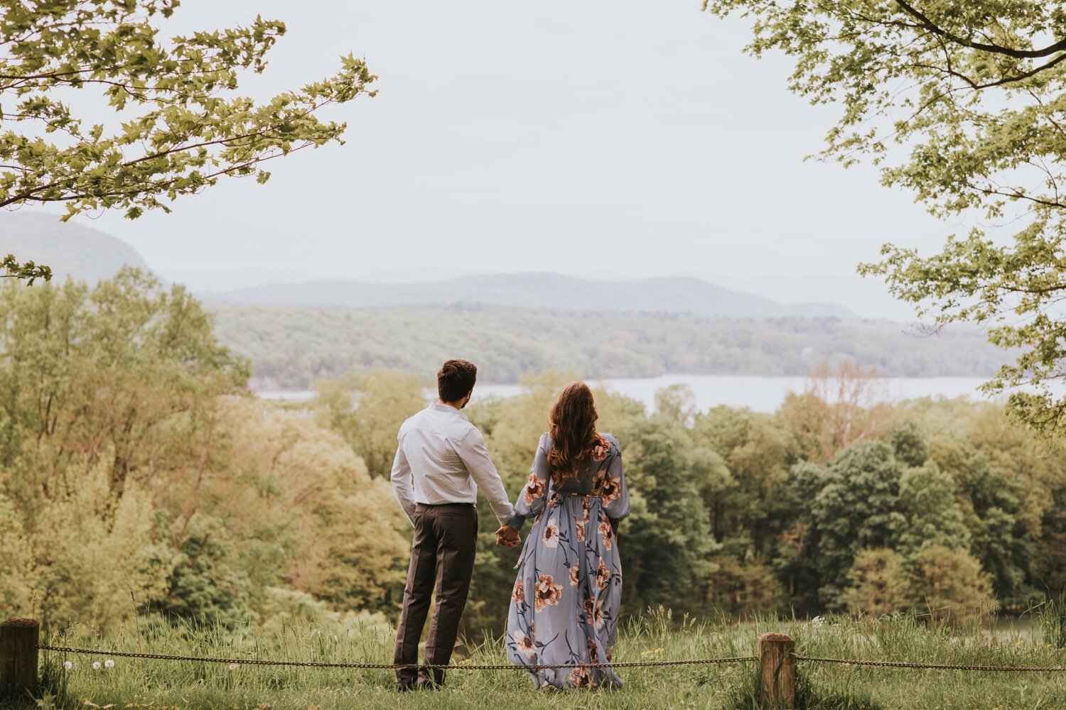 Hudson Valley Wedding Photographer, Vanderbilt Mansion, Vanderbilt Mansion State Historic Site, Hudson Valley Engagement Session, New York Engagement Photos