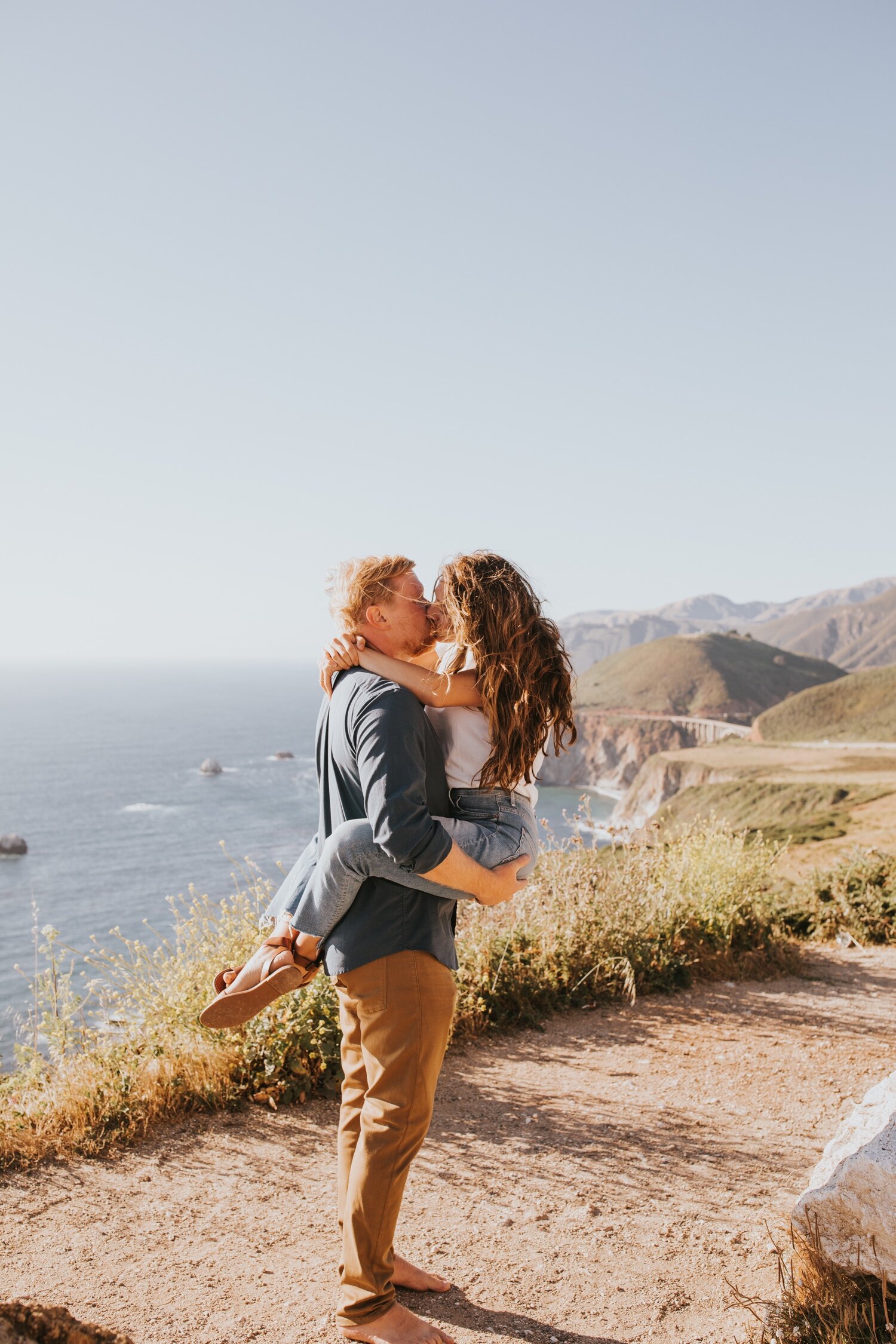 Big sur engagement photos, big sur wedding photographer, california wedding photographer, california engagement session, beach engagement photos, redwood engagement photos