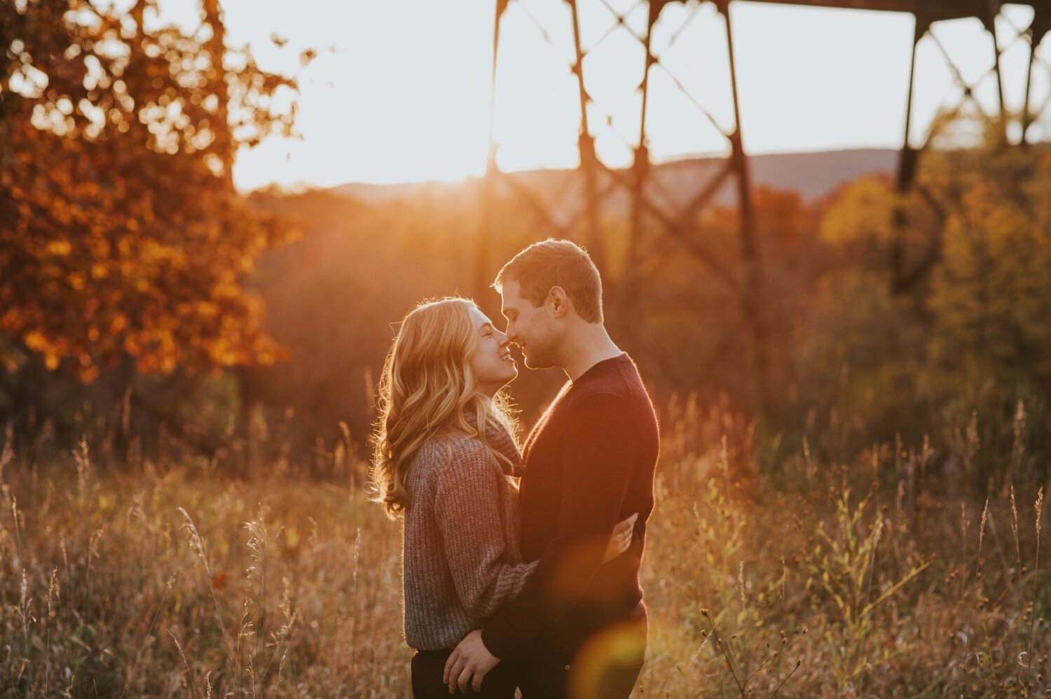 Hudson Valley Wedding Photographer, New York Wedding Photographer, Hudson Valley Engagement, Moodna Viaduct, New York Engagement