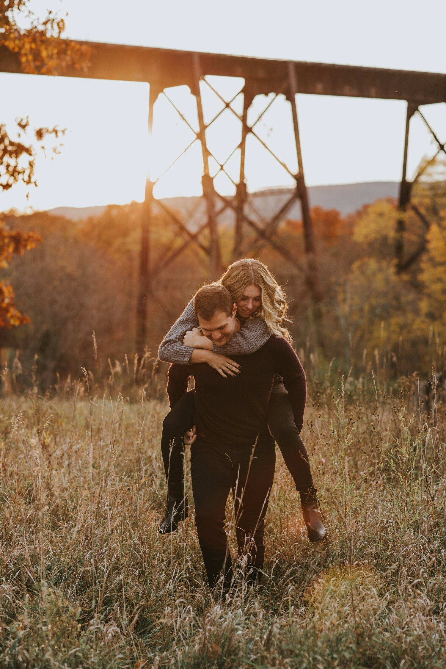 Hudson Valley Wedding Photographer, New York Wedding Photographer, Hudson Valley Engagement, Moodna Viaduct, New York Engagement