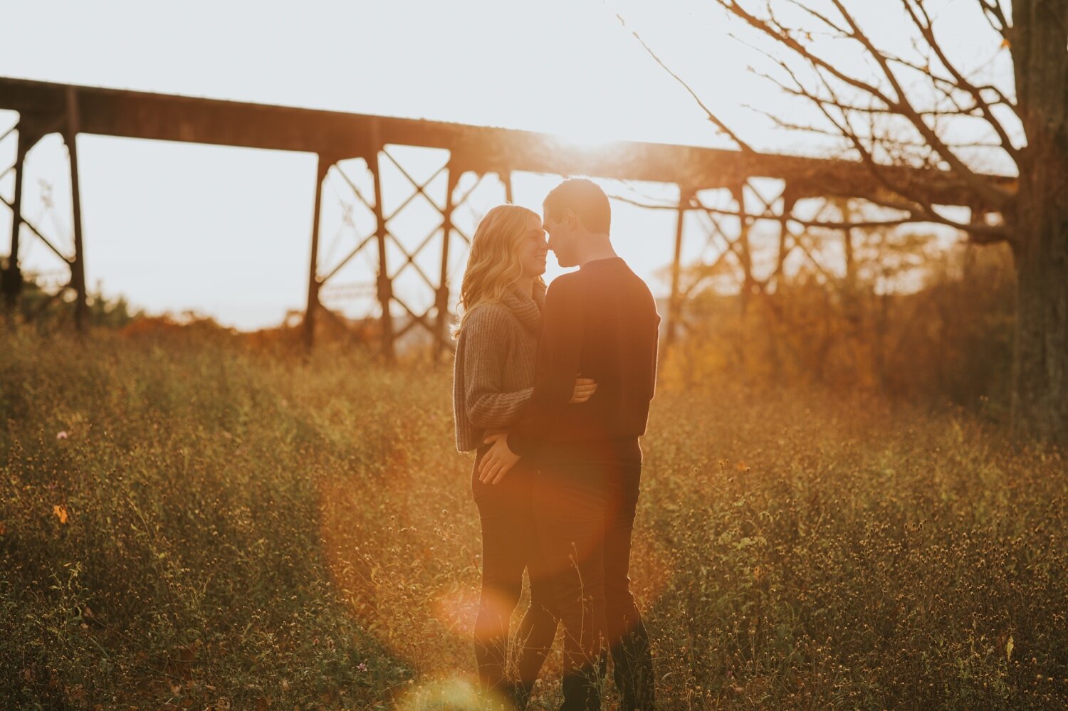 Hudson Valley Wedding Photographer, New York Wedding Photographer, Hudson Valley Engagement, Moodna Viaduct, New York Engagement