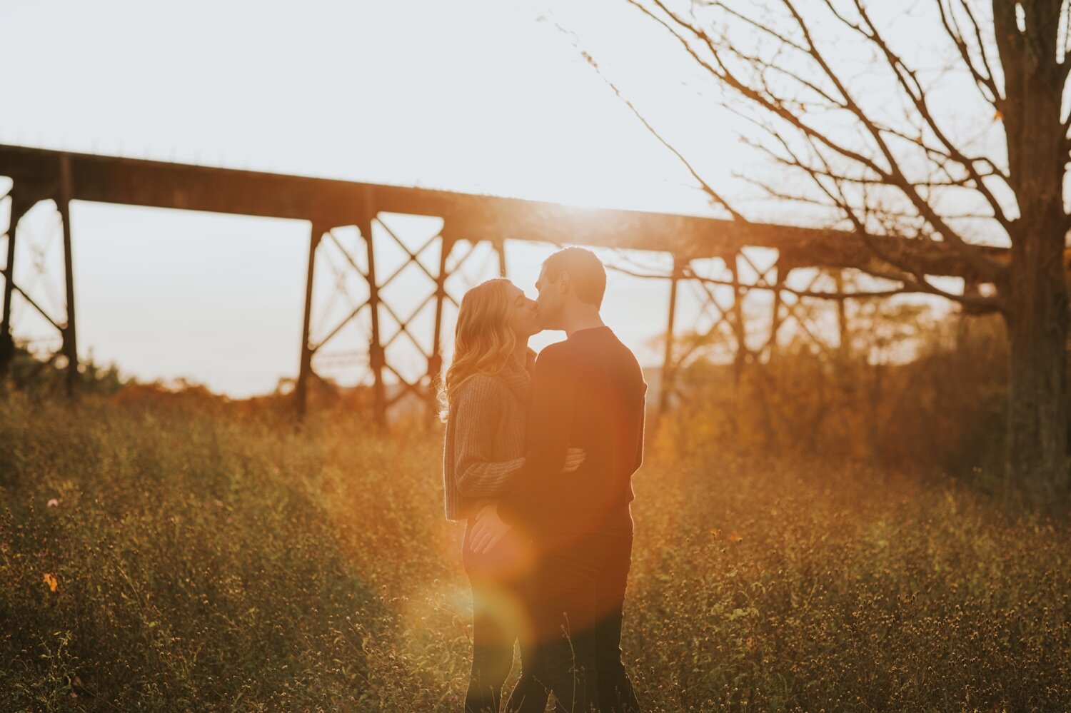 Hudson Valley Wedding Photographer, New York Wedding Photographer, Hudson Valley Engagement, Moodna Viaduct, New York Engagement