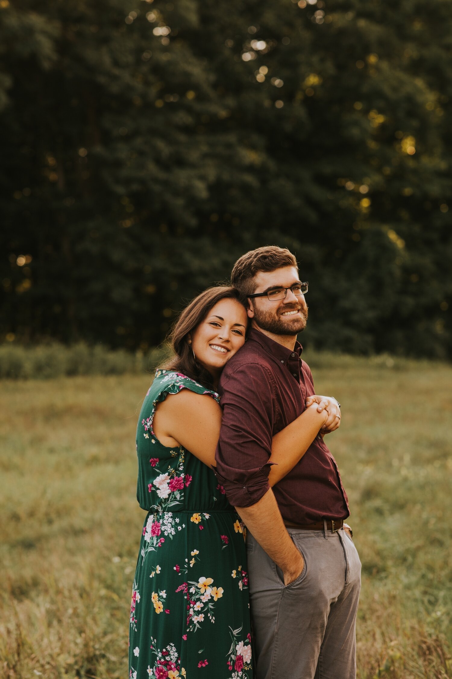 Hudson Valley Wedding Photographer, Catskill Wedding Photographer, Hudson Valley Engagement Session, Summer Engagement Photos, Engagement Photos with Dogs