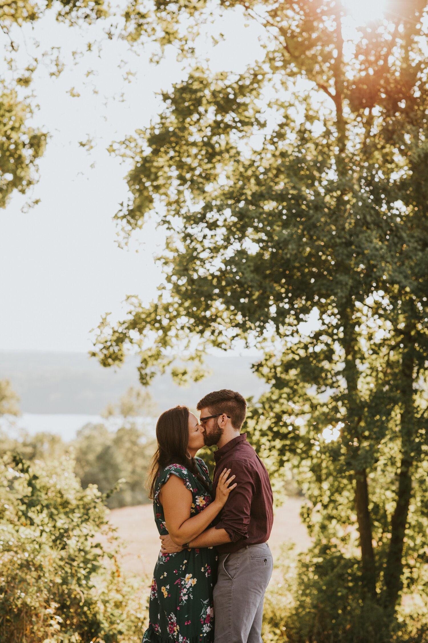 Hudson Valley Wedding Photographer, Catskill Wedding Photographer, Hudson Valley Engagement Session, Summer Engagement Photos, Engagement Photos with Dogs