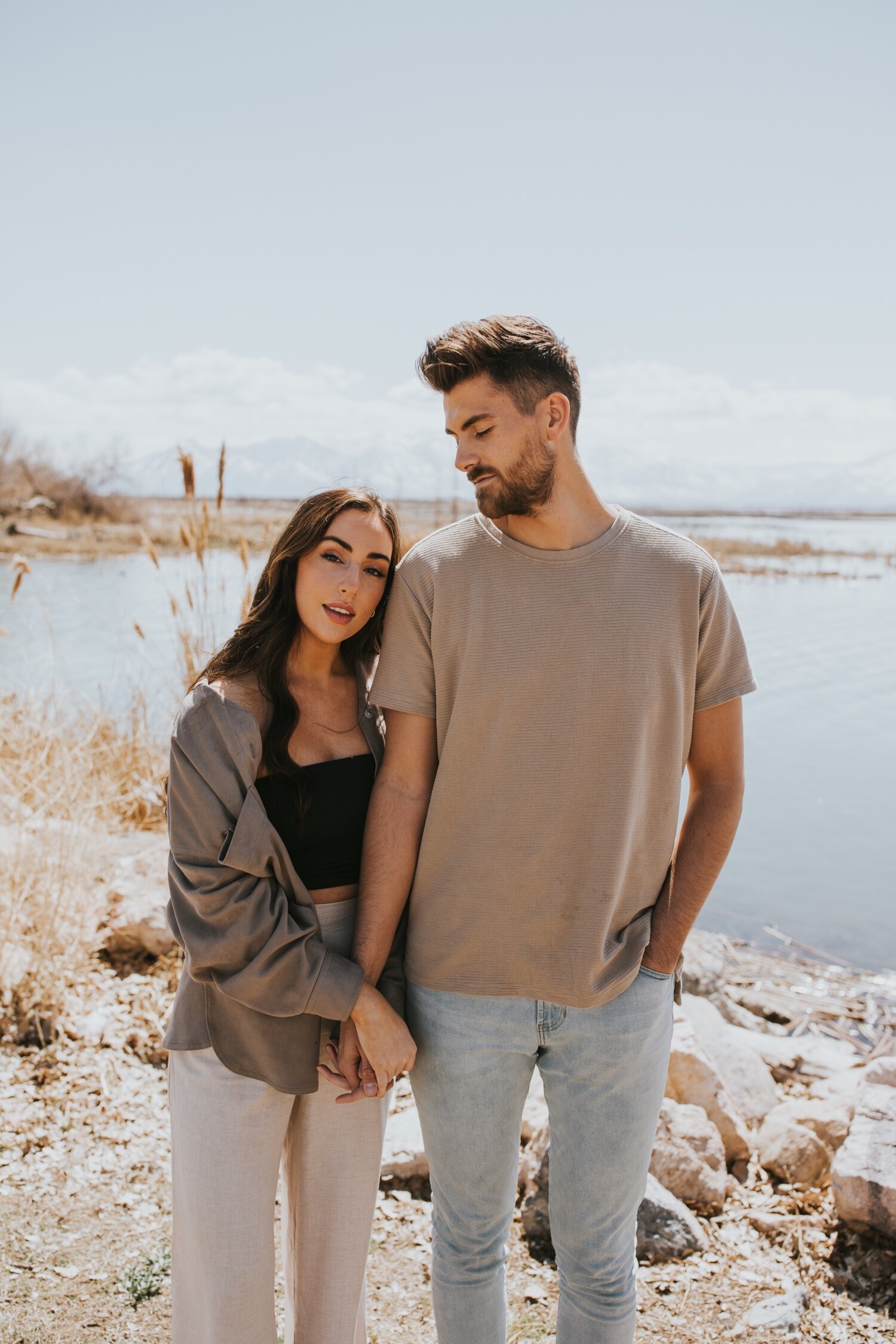 Utah Wedding Photographer, Utah Lake State Park, Utah engagement session, salt lake city wedding photographer, salt lake city engagement photos, engagement photos, hudson valley wedding photographer