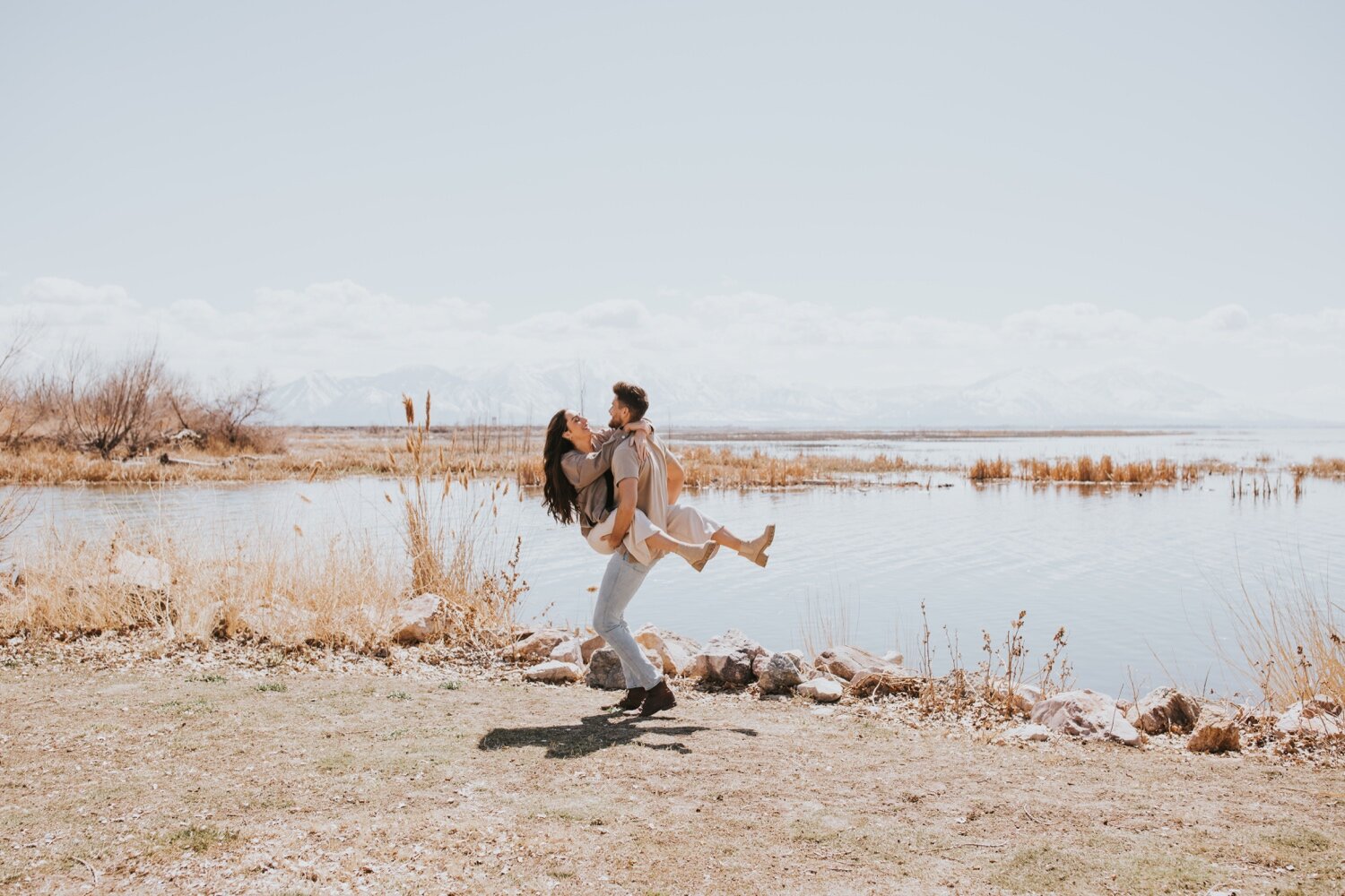 Utah Wedding Photographer, Utah Lake State Park, Utah engagement session, salt lake city wedding photographer, salt lake city engagement photos, engagement photos, hudson valley wedding photographer