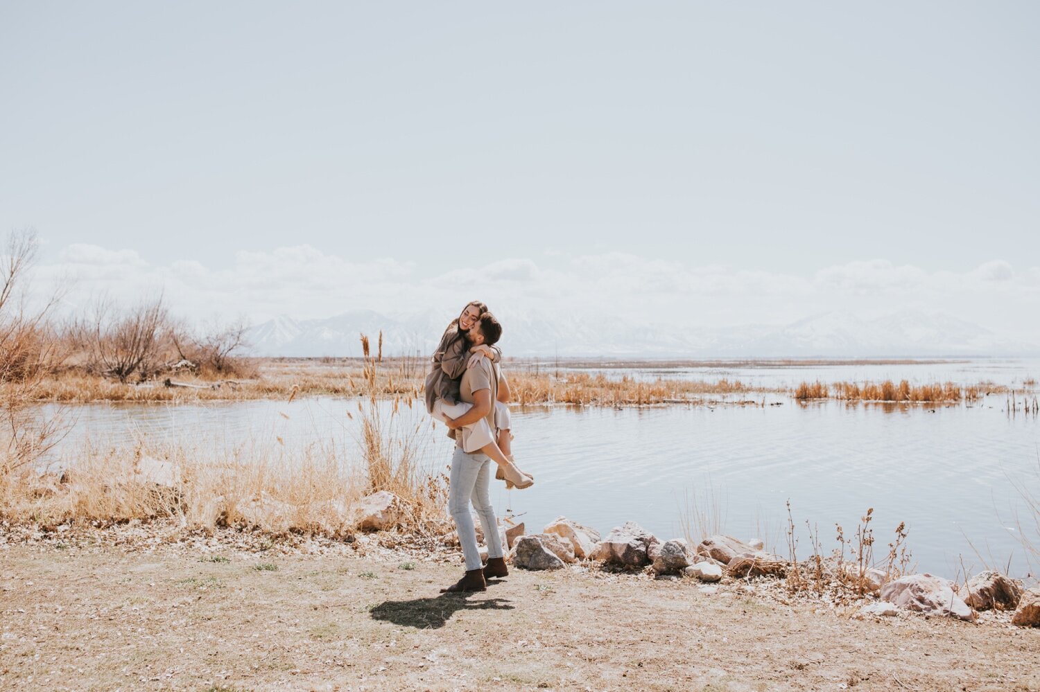 Utah Wedding Photographer, Utah Lake State Park, Utah engagement session, salt lake city wedding photographer, salt lake city engagement photos, engagement photos, hudson valley wedding photographer