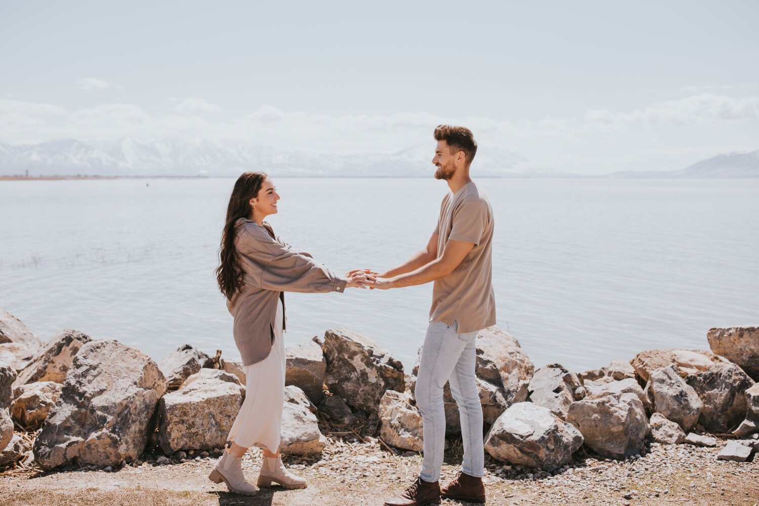 Utah Wedding Photographer, Utah Lake State Park, Utah engagement session, salt lake city wedding photographer, salt lake city engagement photos, engagement photos, hudson valley wedding photographer