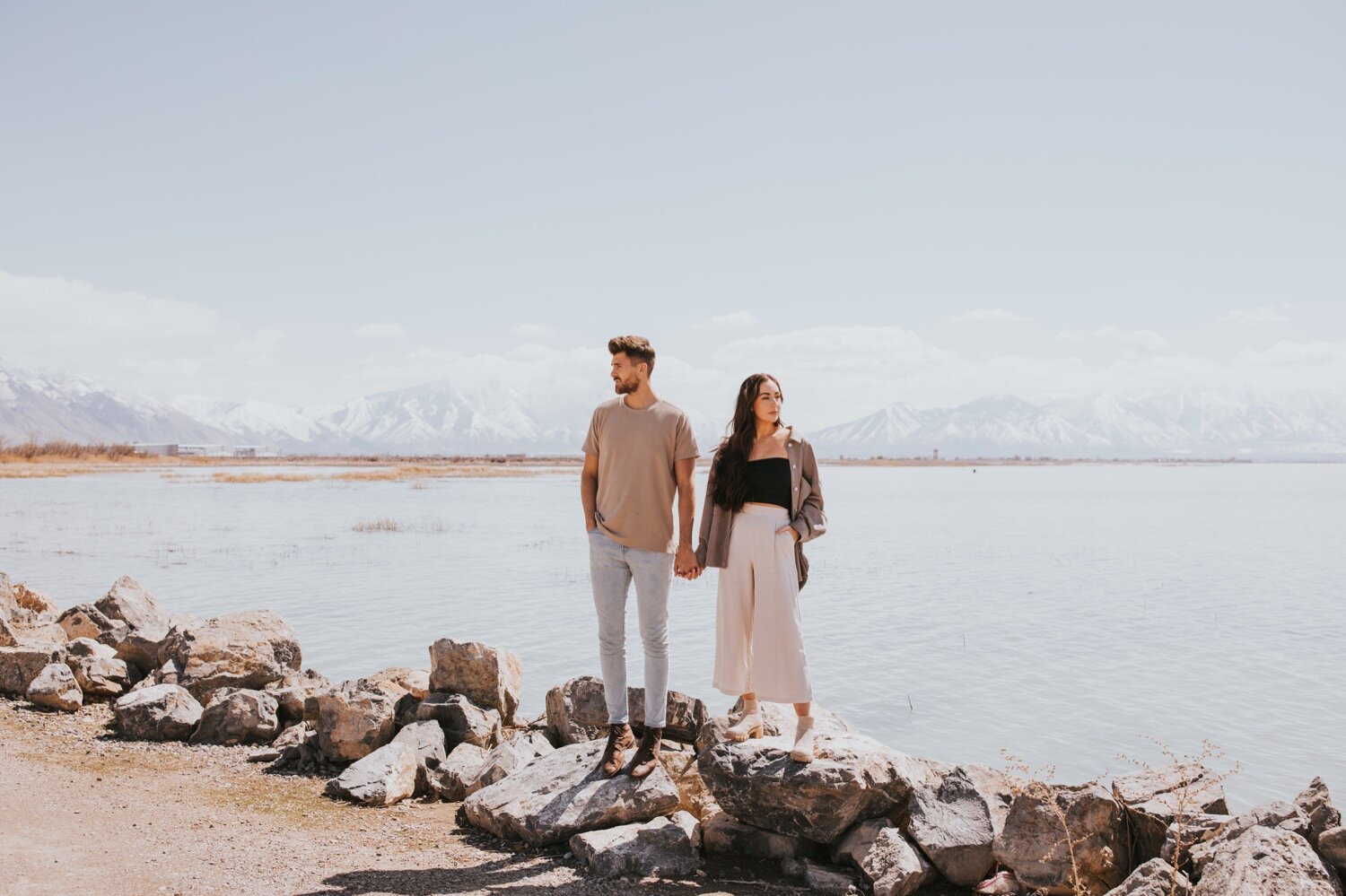 Utah Wedding Photographer, Utah Lake State Park, Utah engagement session, salt lake city wedding photographer, salt lake city engagement photos, engagement photos, hudson valley wedding photographer