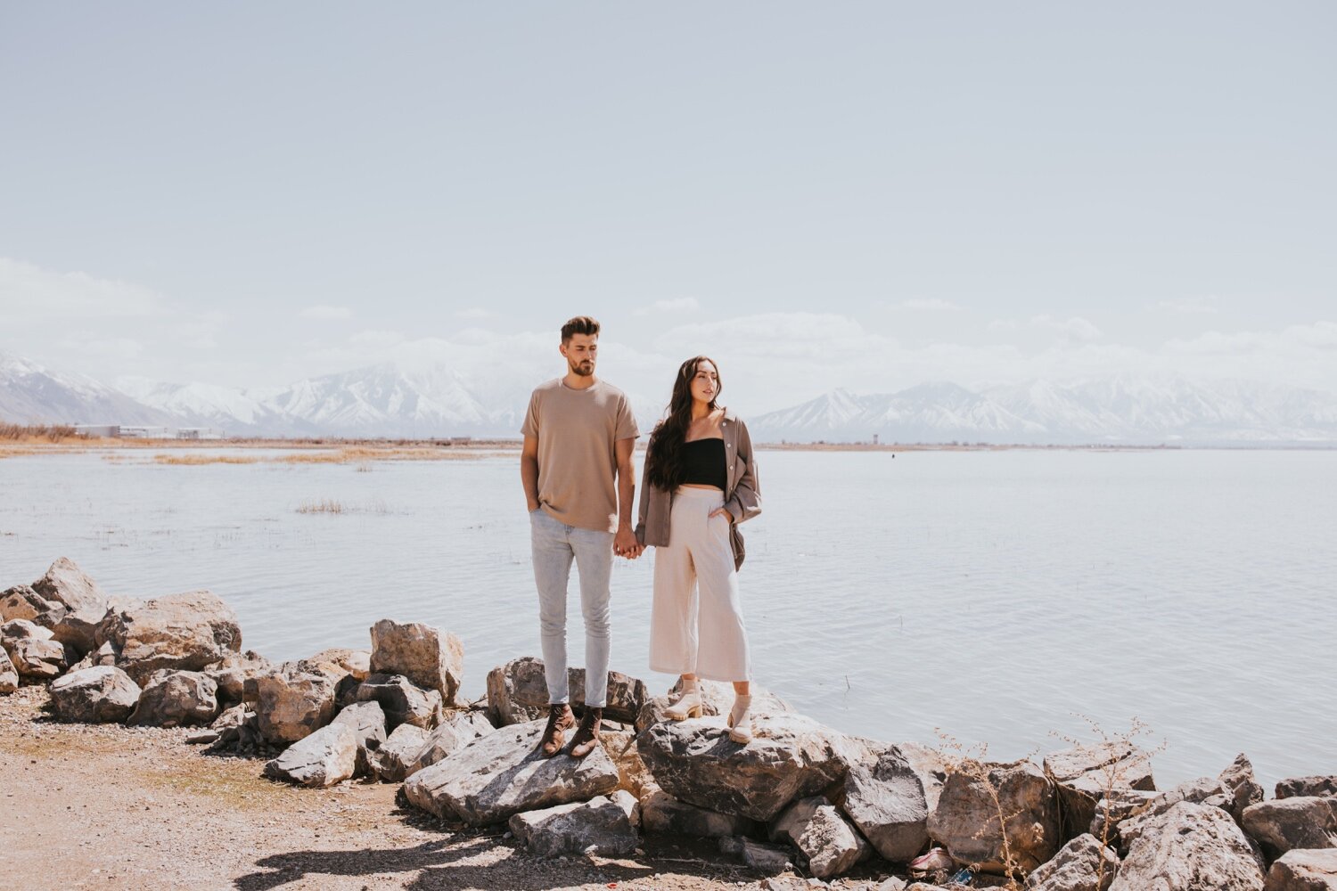 Utah Wedding Photographer, Utah Lake State Park, Utah engagement session, salt lake city wedding photographer, salt lake city engagement photos, engagement photos, hudson valley wedding photographer