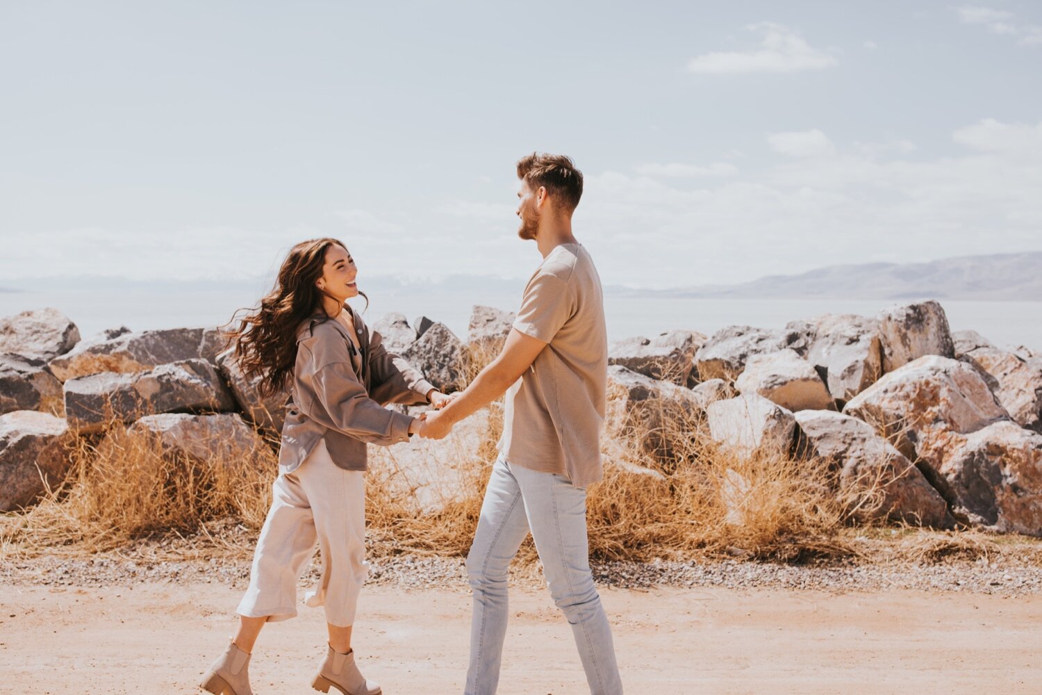 Utah Wedding Photographer, Utah Lake State Park, Utah engagement session, salt lake city wedding photographer, salt lake city engagement photos, engagement photos, hudson valley wedding photographer