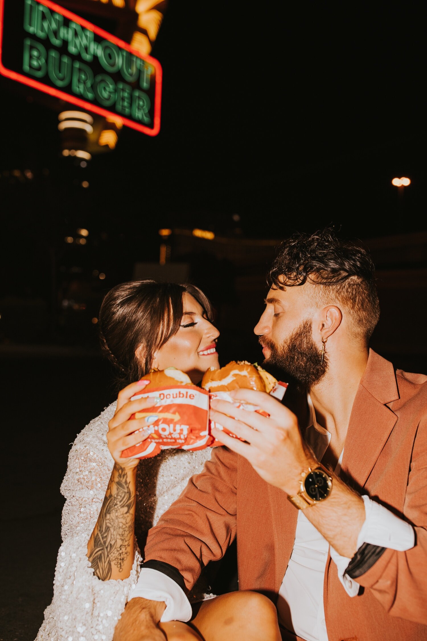 Las Vegas Elopement, The Flamingo Hotel, Las Vegas Wedding, Las Vegas Wedding Photographer, Destination Wedding Photographer, Hudson Valley Wedding Photographer, In-n-out wedding