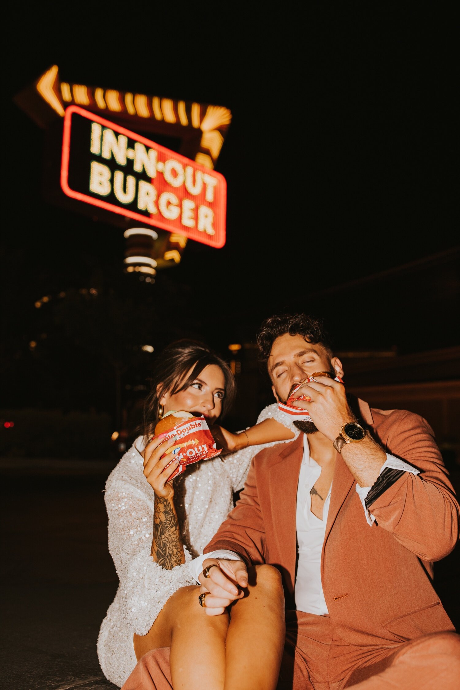 Las Vegas Elopement, The Flamingo Hotel, Las Vegas Wedding, Las Vegas Wedding Photographer, Destination Wedding Photographer, Hudson Valley Wedding Photographer, In-n-out wedding