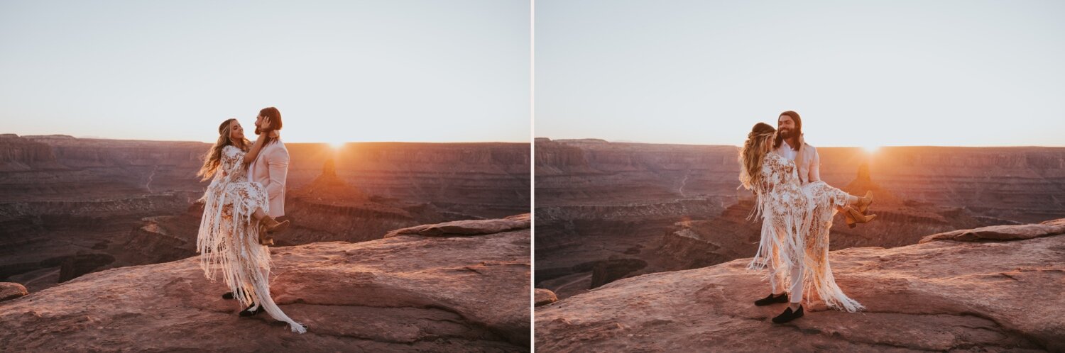 Utah Wedding, Hudson Valley Wedding Photographer, Dead Horse Point Wedding, Utah Wedding, Moab Wedding, Moab elopement, Elopement Inspo