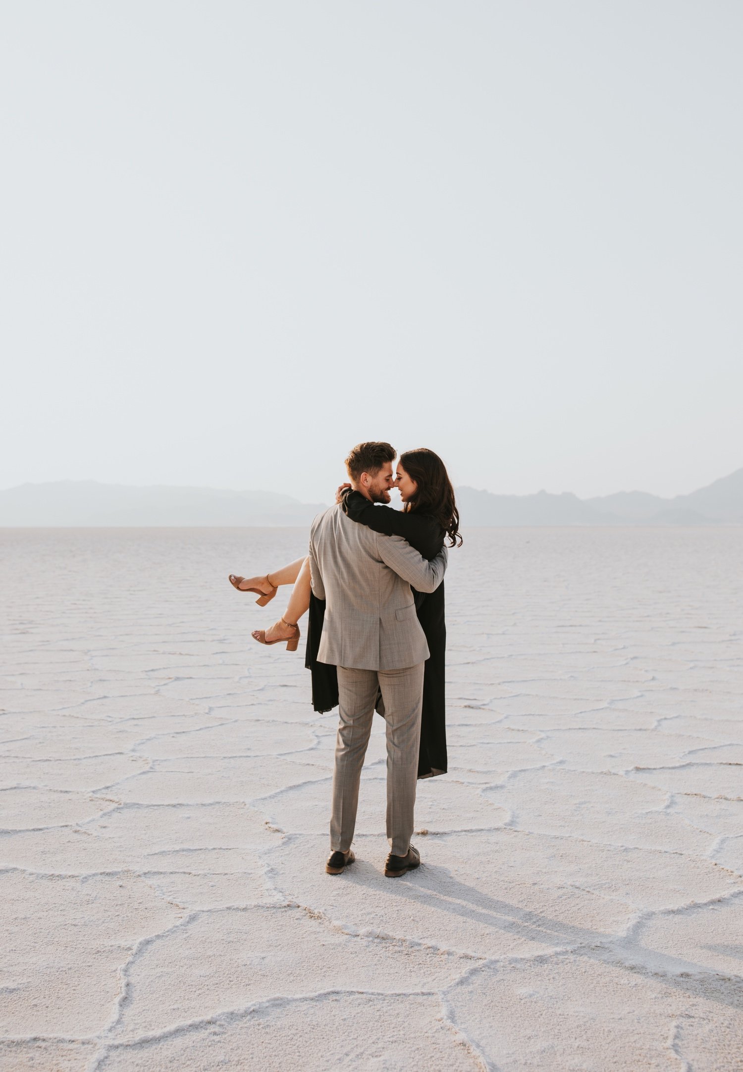 utah engagement session, bonneville salt flats, salt flats utah, destination wedding photographer, hudson valley wedding photographer, utah wedding photographer