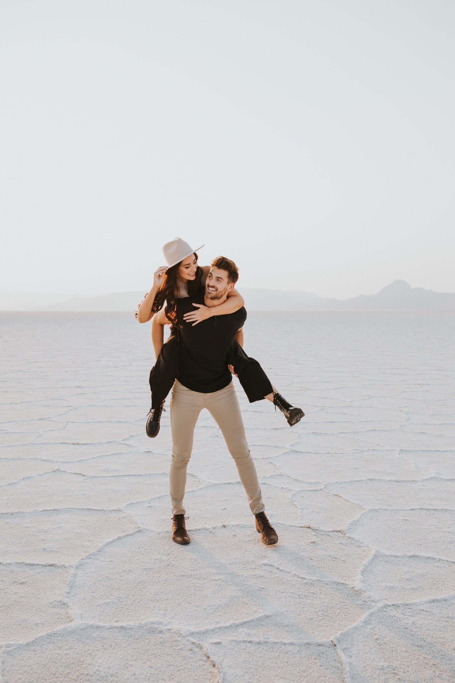 utah engagement session, bonneville salt flats, salt flats utah, destination wedding photographer, hudson valley wedding photographer, utah wedding photographer