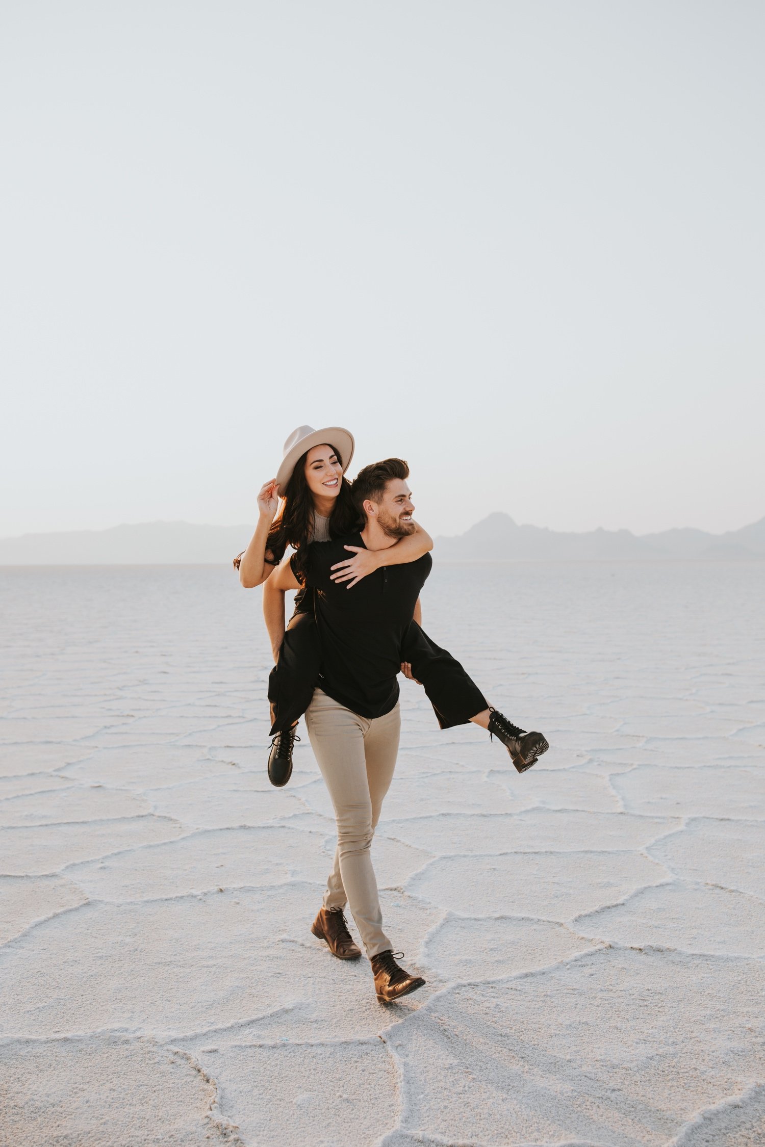 utah engagement session, bonneville salt flats, salt flats utah, destination wedding photographer, hudson valley wedding photographer, utah wedding photographer