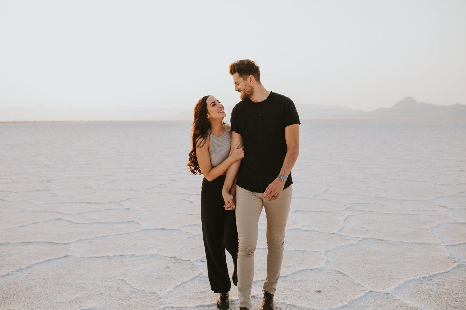 utah engagement session, bonneville salt flats, salt flats utah, destination wedding photographer, hudson valley wedding photographer, utah wedding photographer