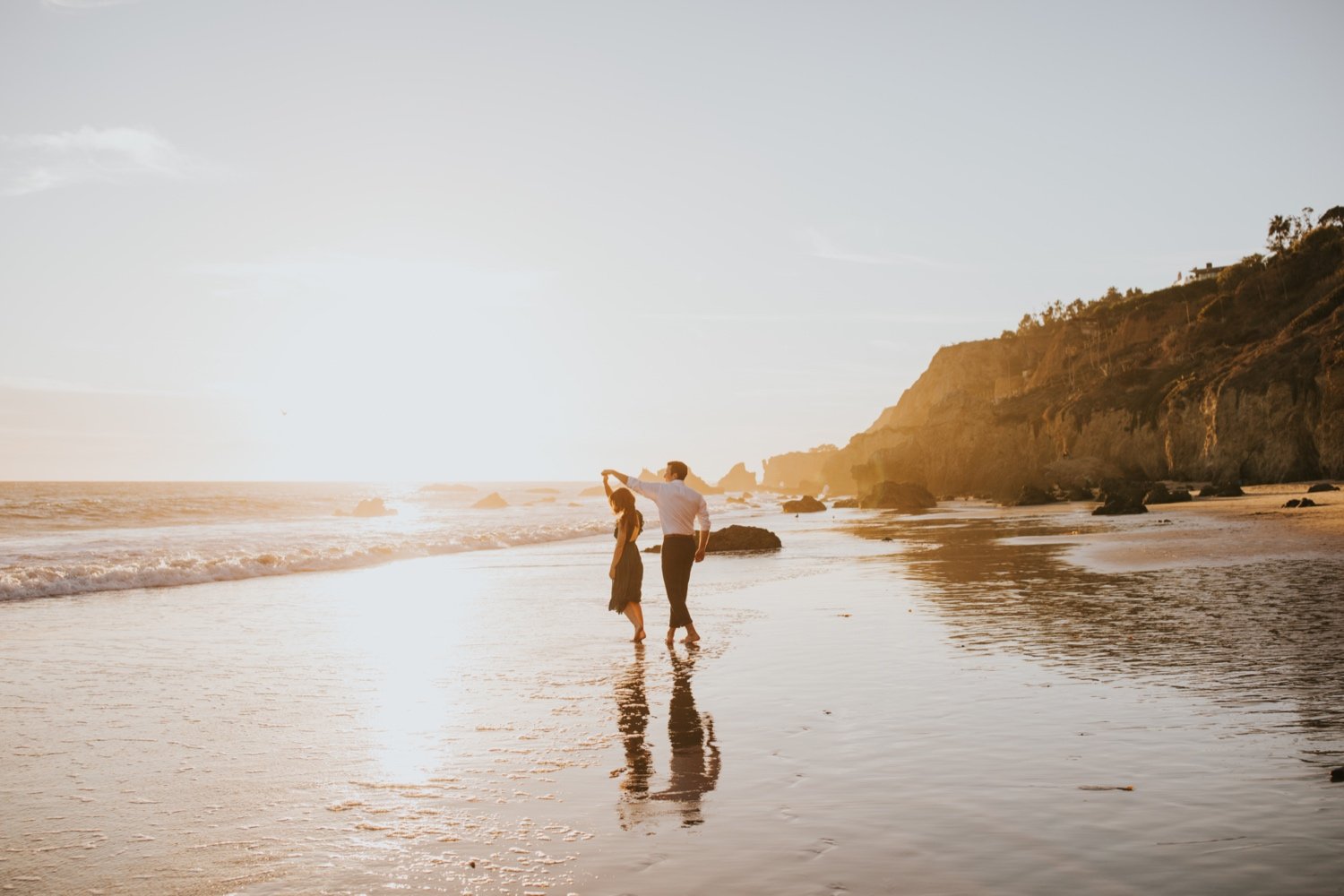 malibu engagement session, hudson valley wedding photographer, california engagement session, malibu wedding photographer