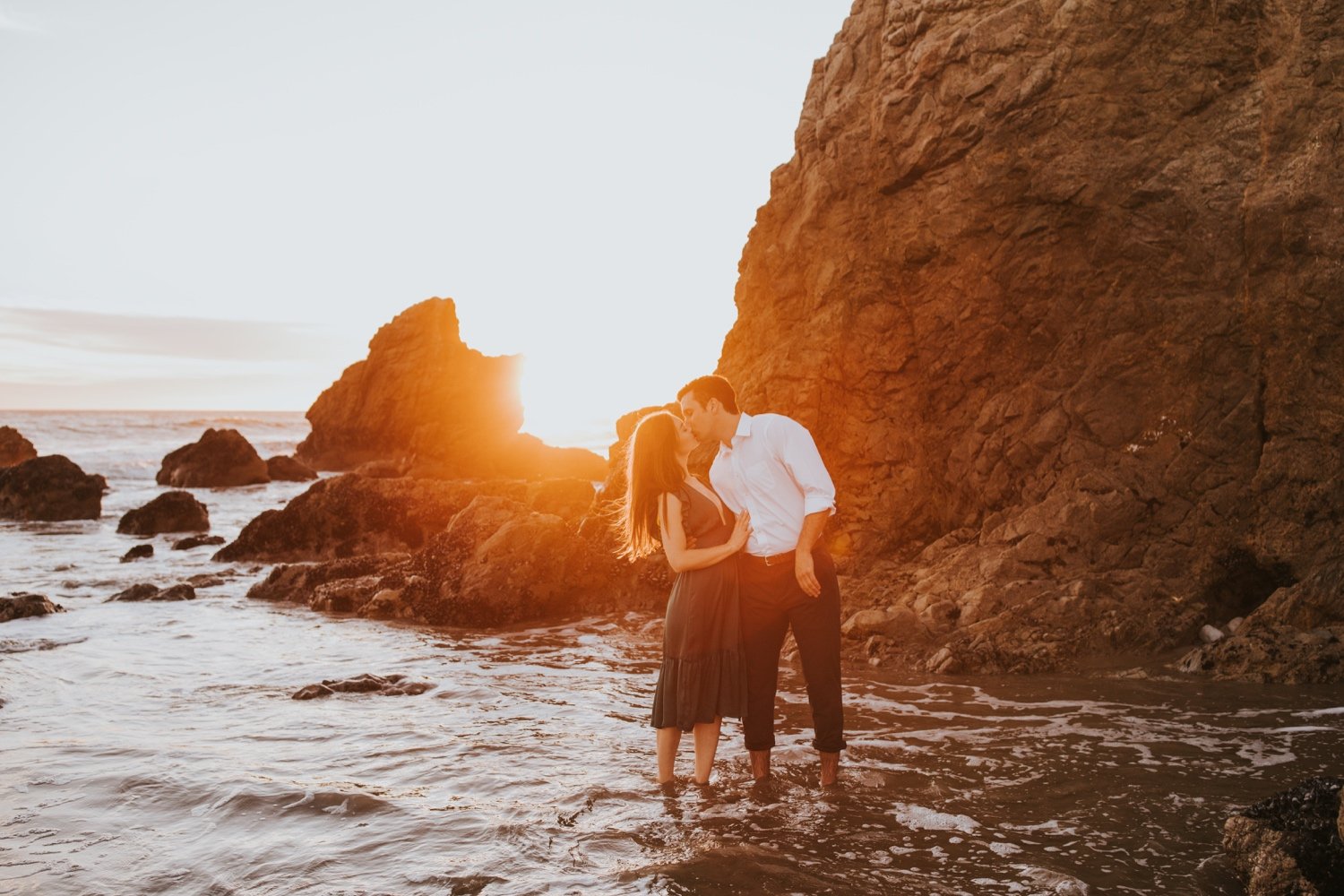 malibu engagement session, hudson valley wedding photographer, california engagement session, malibu wedding photographer