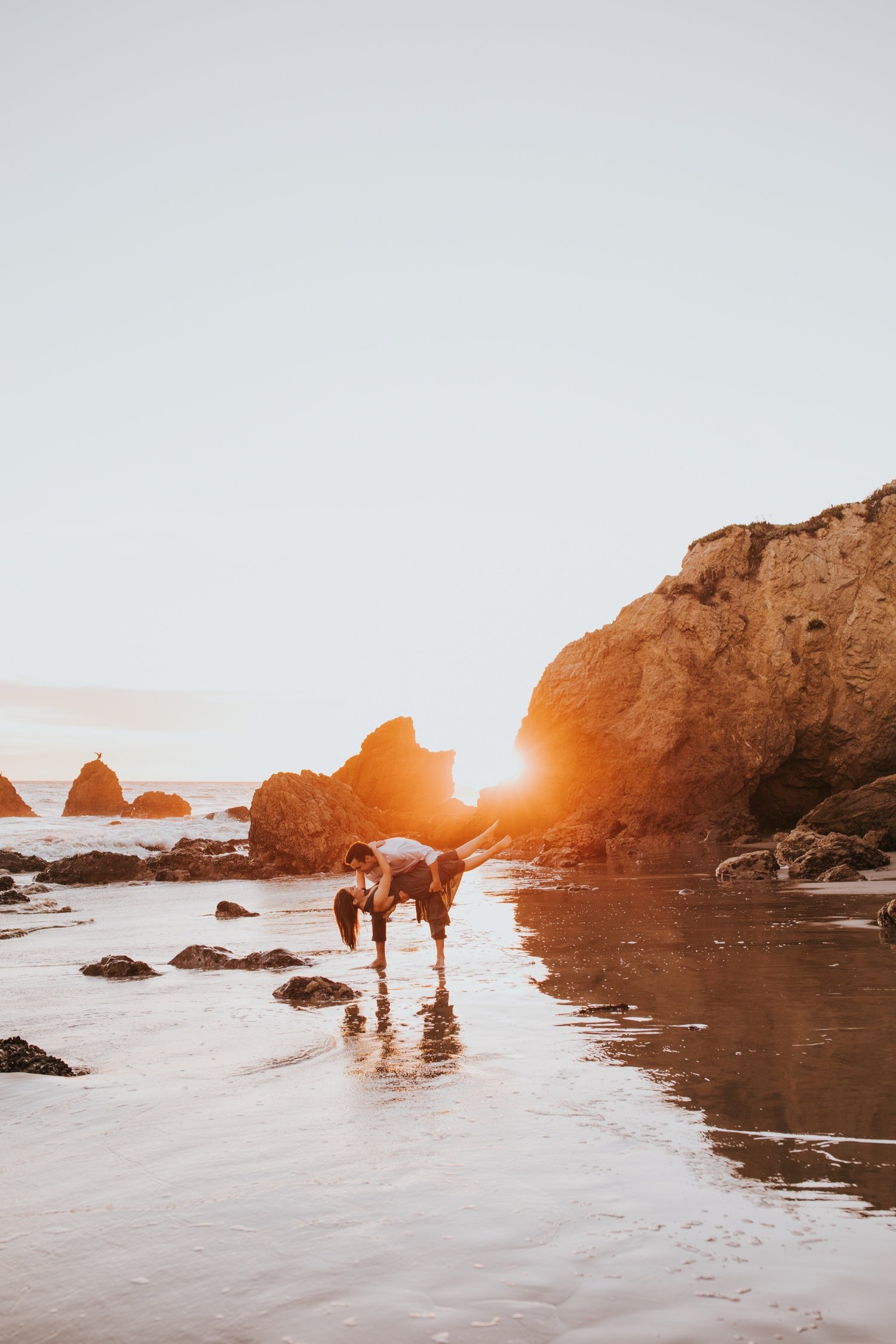 malibu engagement session, hudson valley wedding photographer, california engagement session, malibu wedding photographer