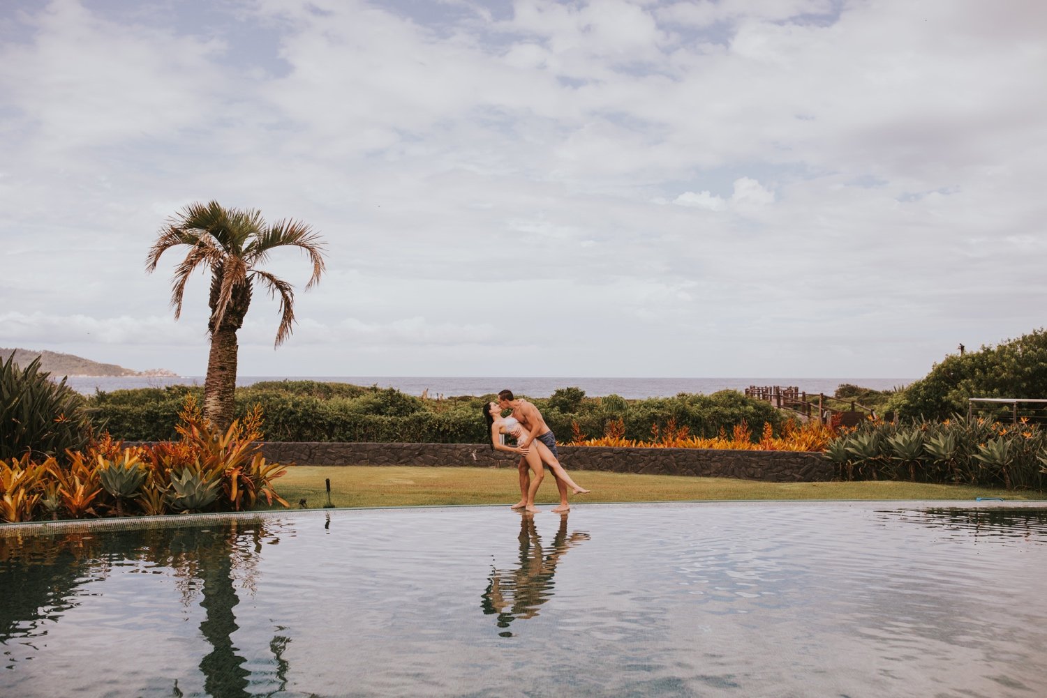 Brazil Wedding, Destination Wedding Photographer, Hudson Valley Wedding Photographer, Poolside engagement photos