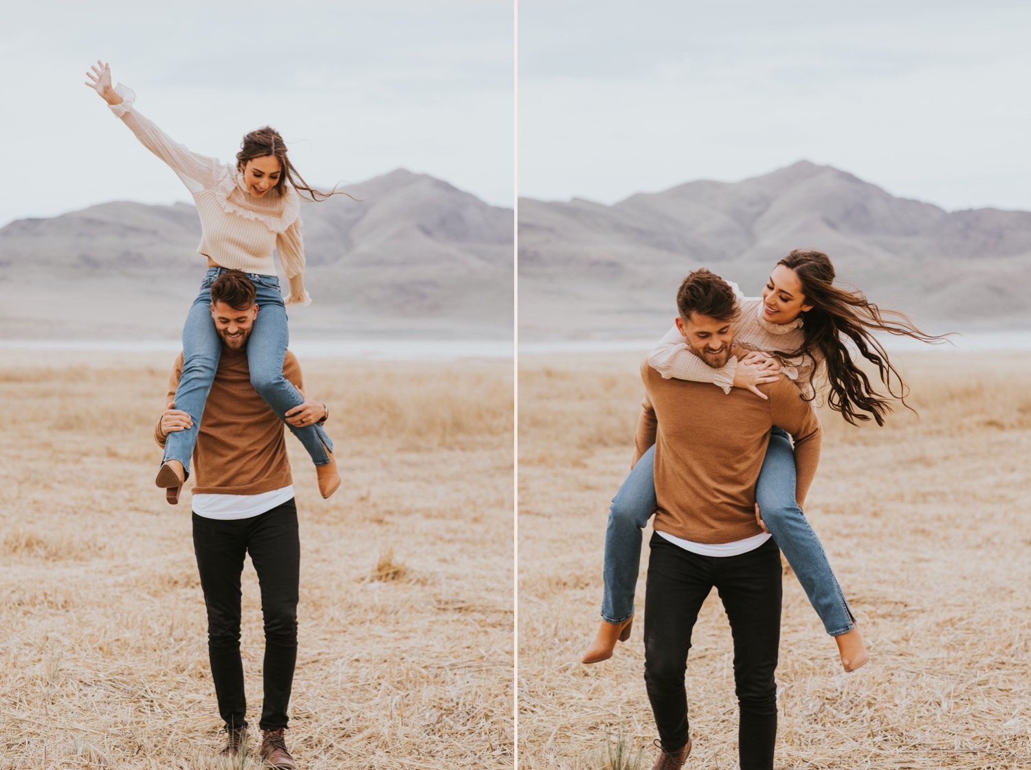 antelope island, antelope island engagement photos, utah wedding photographer, hudson valley wedding photographer, utah wedding