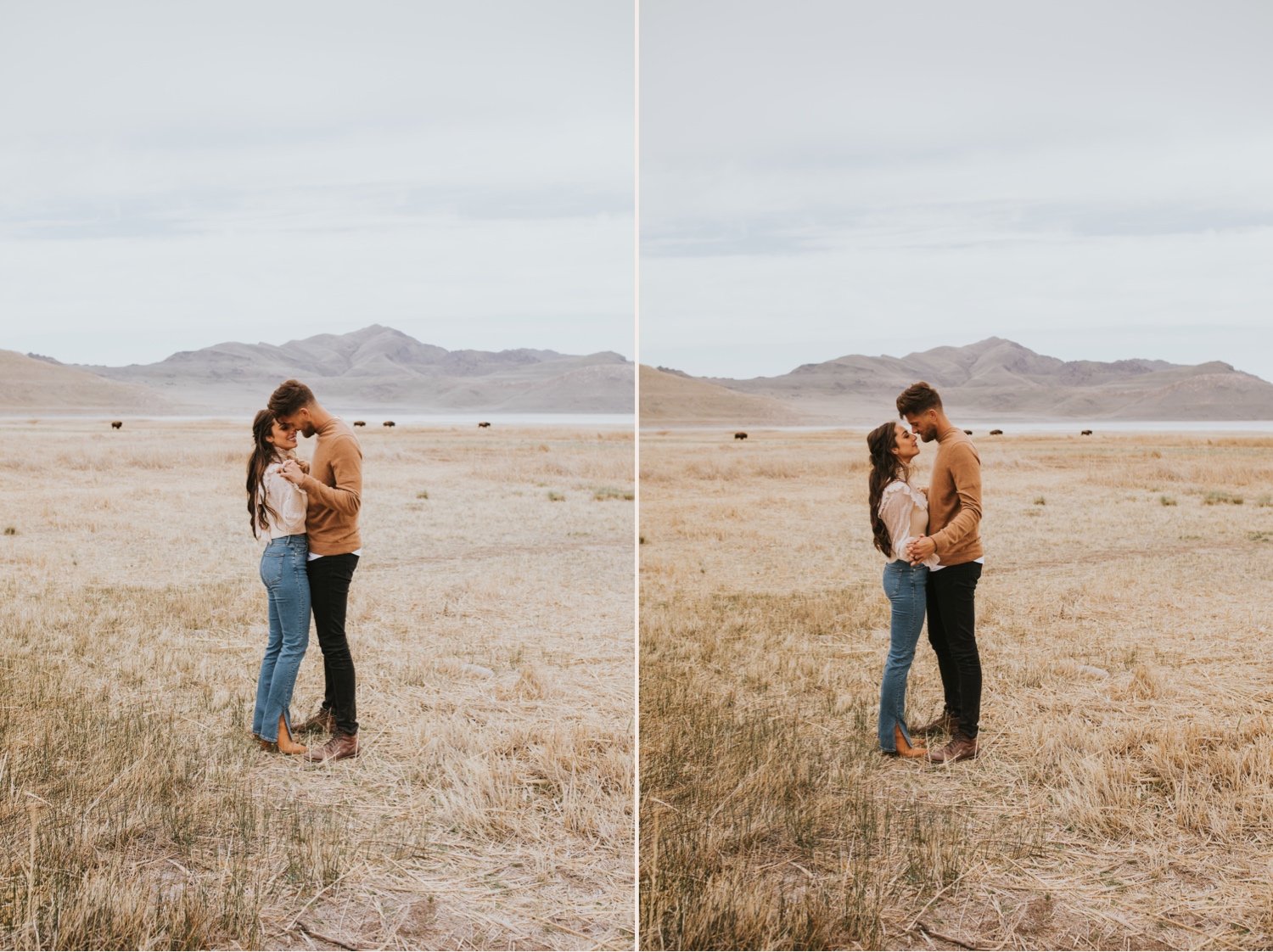 antelope island, antelope island engagement photos, utah wedding photographer, hudson valley wedding photographer, utah wedding