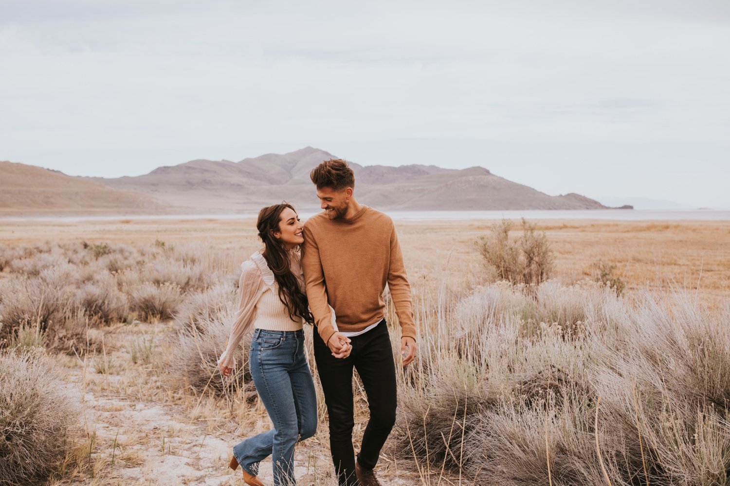 antelope island, antelope island engagement photos, utah wedding photographer, hudson valley wedding photographer, utah wedding