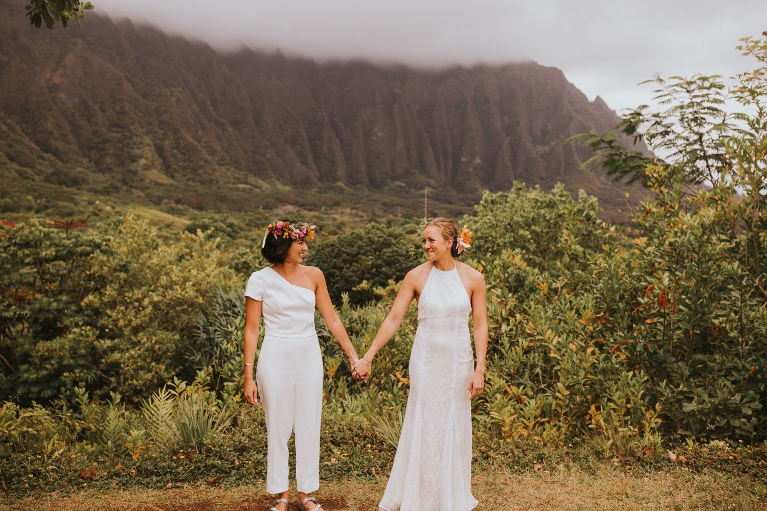 Oahu wedding, oahu wedding photographer, hoomaluhia botanical garden, hoomaluhia botanical garden wedding, hawaii wedding, hawaii wedding photographer