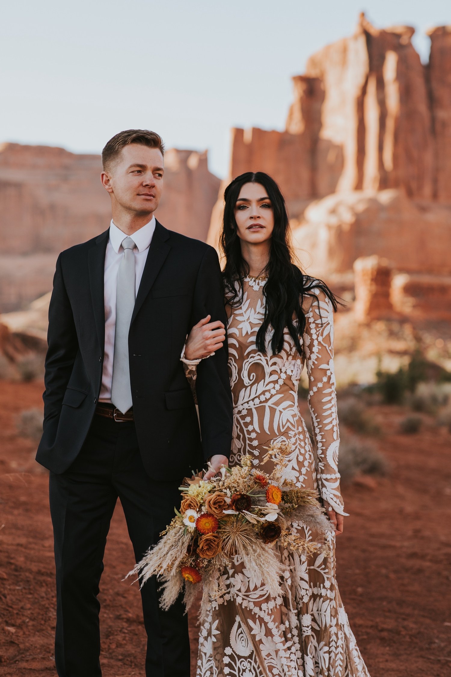 Hudson Valley Wedding Photographer, Moab Wedding Photographer, Moab wedding, Arches National Park, Arches National Park Elopement, Moab Elopement