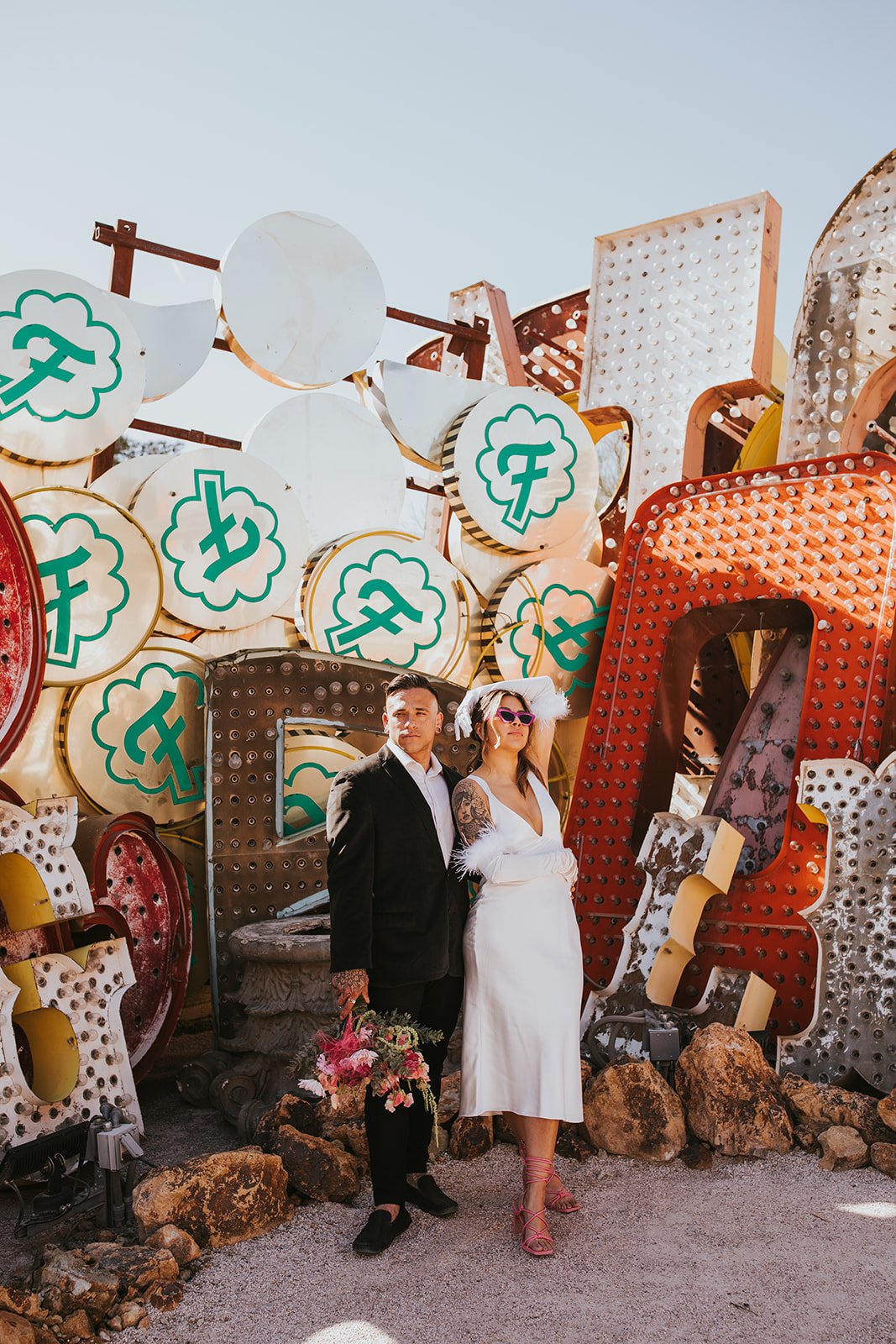 Hudson Valley Wedding Photographer, Las Vegas Elopement, Las Vegas Wedding, The Neon Museum, Catskills Wedding Photographer