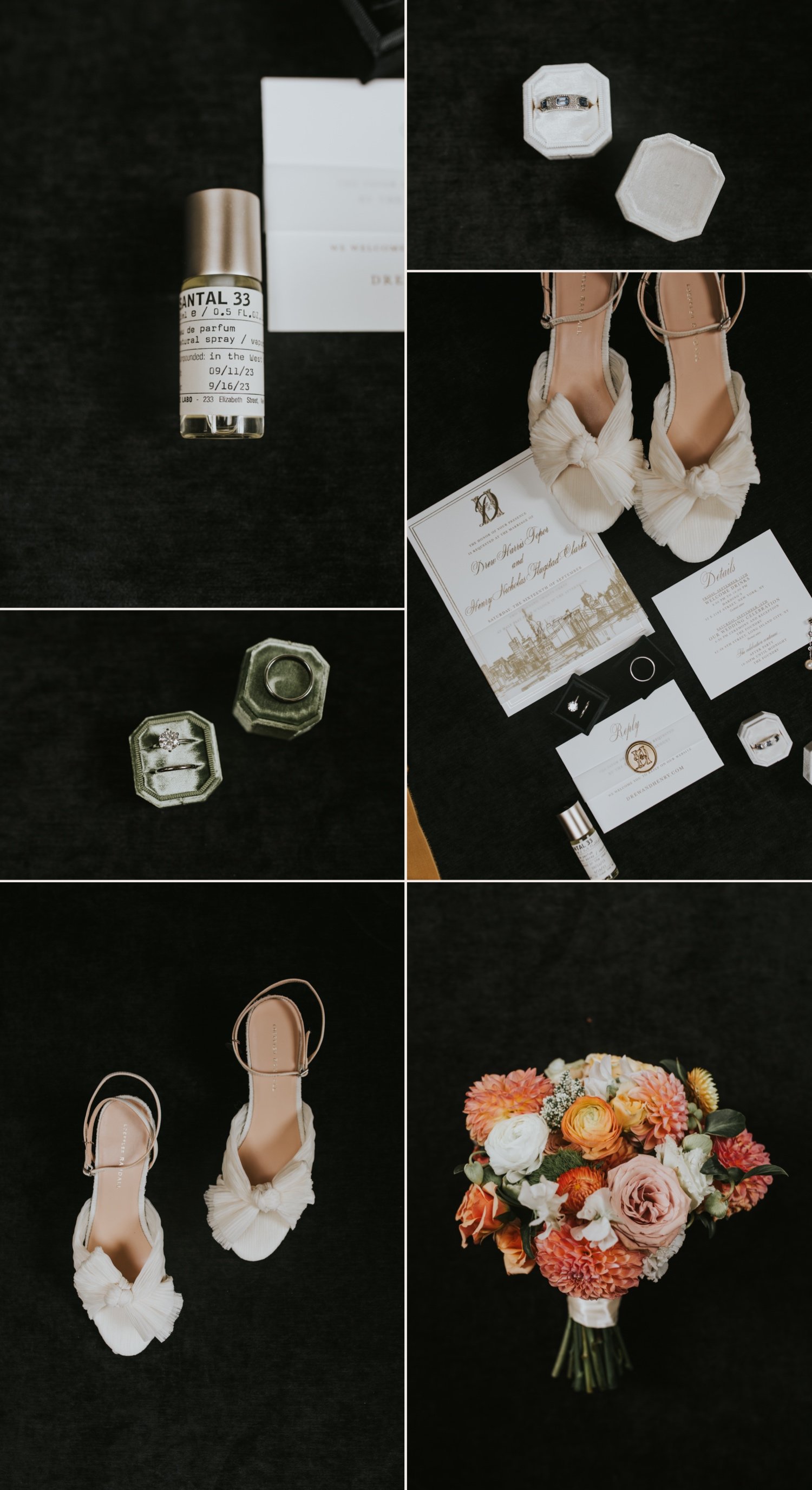 Hudson Valley Wedding Photographer, The Foundry LIC Wedding, The Foundry Wedding, Wedding Flat Lay, Wedding Details, Bride Getting Ready 