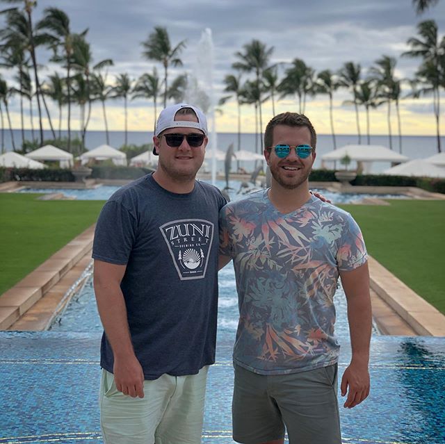 @pkuc crushed his quota last year, so I provided support on his free trip to Maui. We made the best of things.