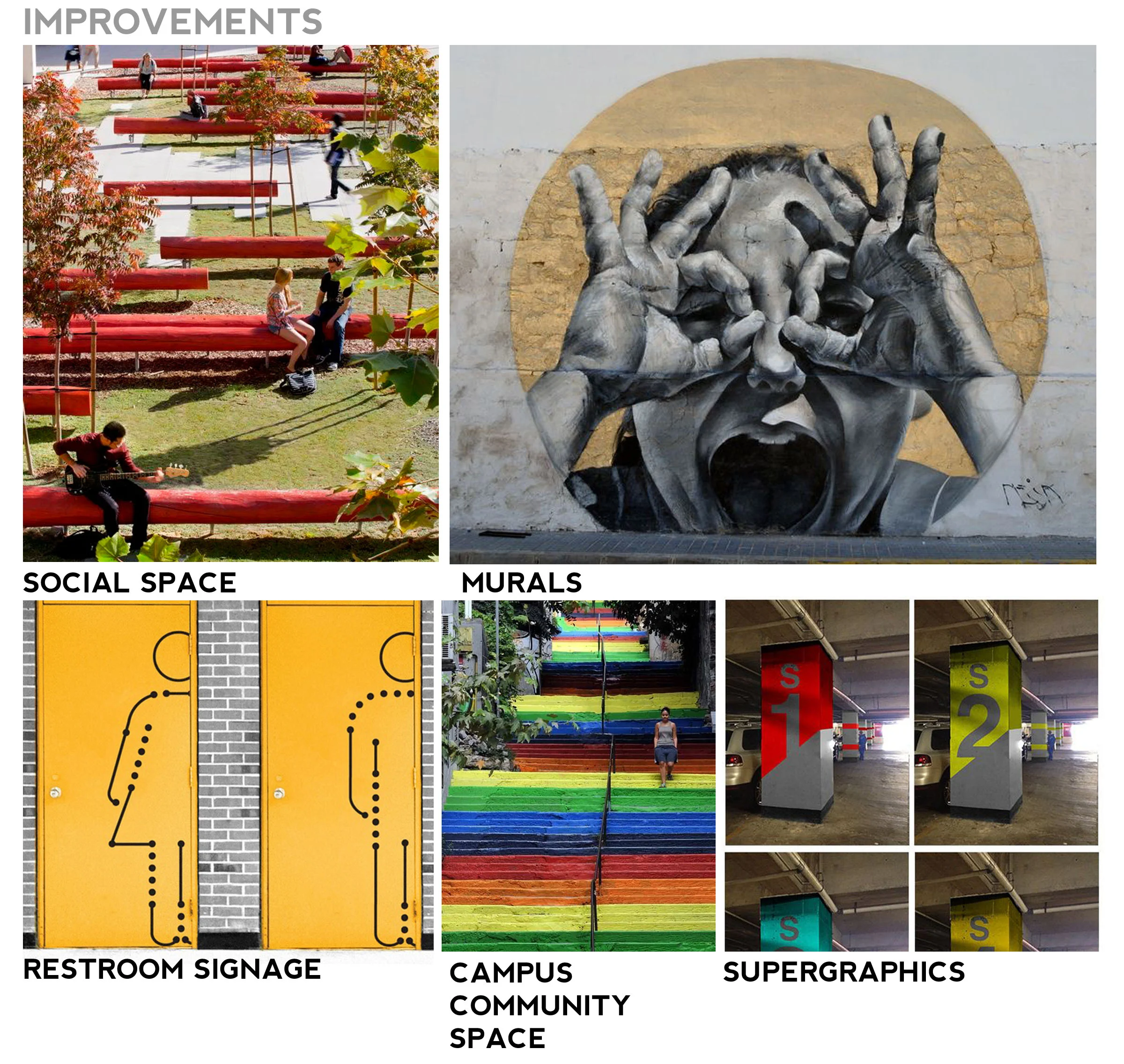 Each image has received a positive response from our focus groups.