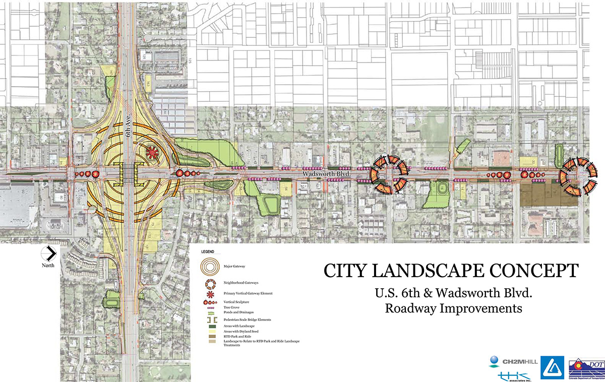 U.S. 6 /Wadsworth Boulevard Interchange