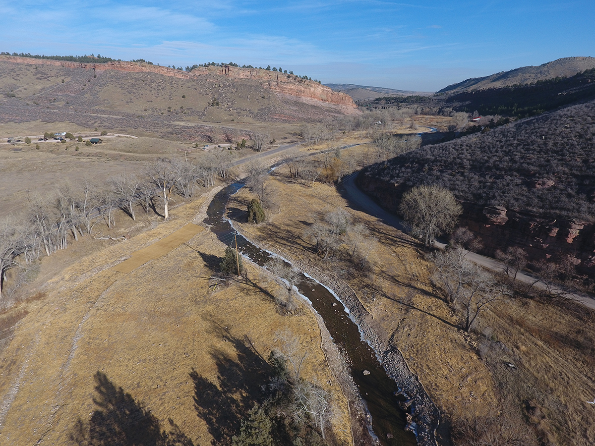 South St. Vrain Creek Restoration at Hall Ranch