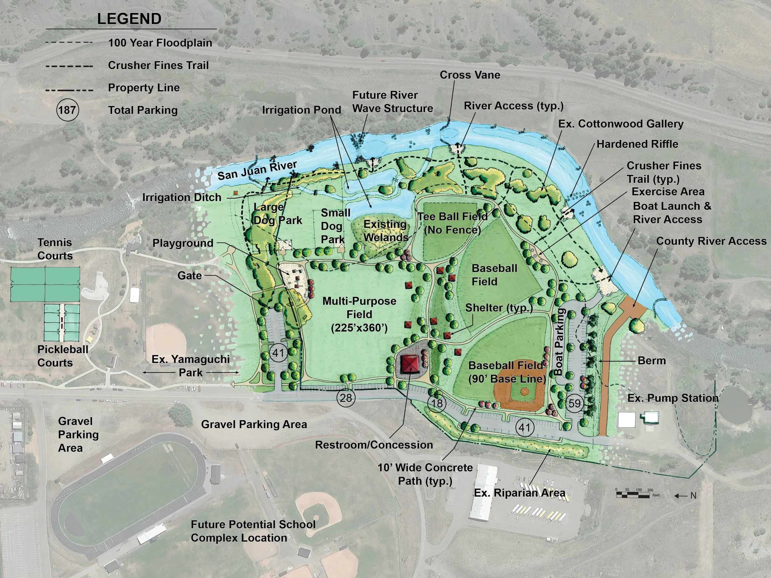 Yamaguchi Park South Master Plan 