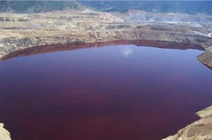 The Berkeley Pit, photo by Fritz Daily